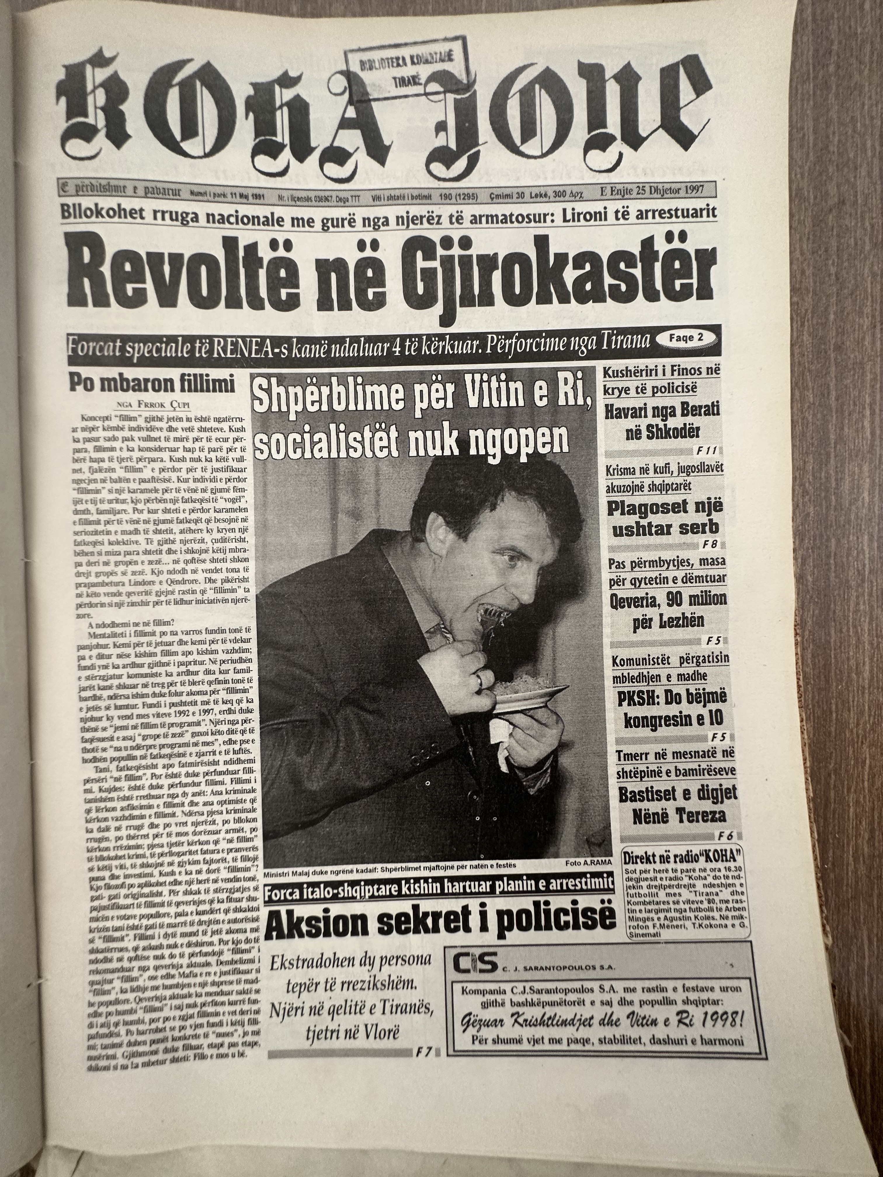 Koha Jonë 1997-09-25