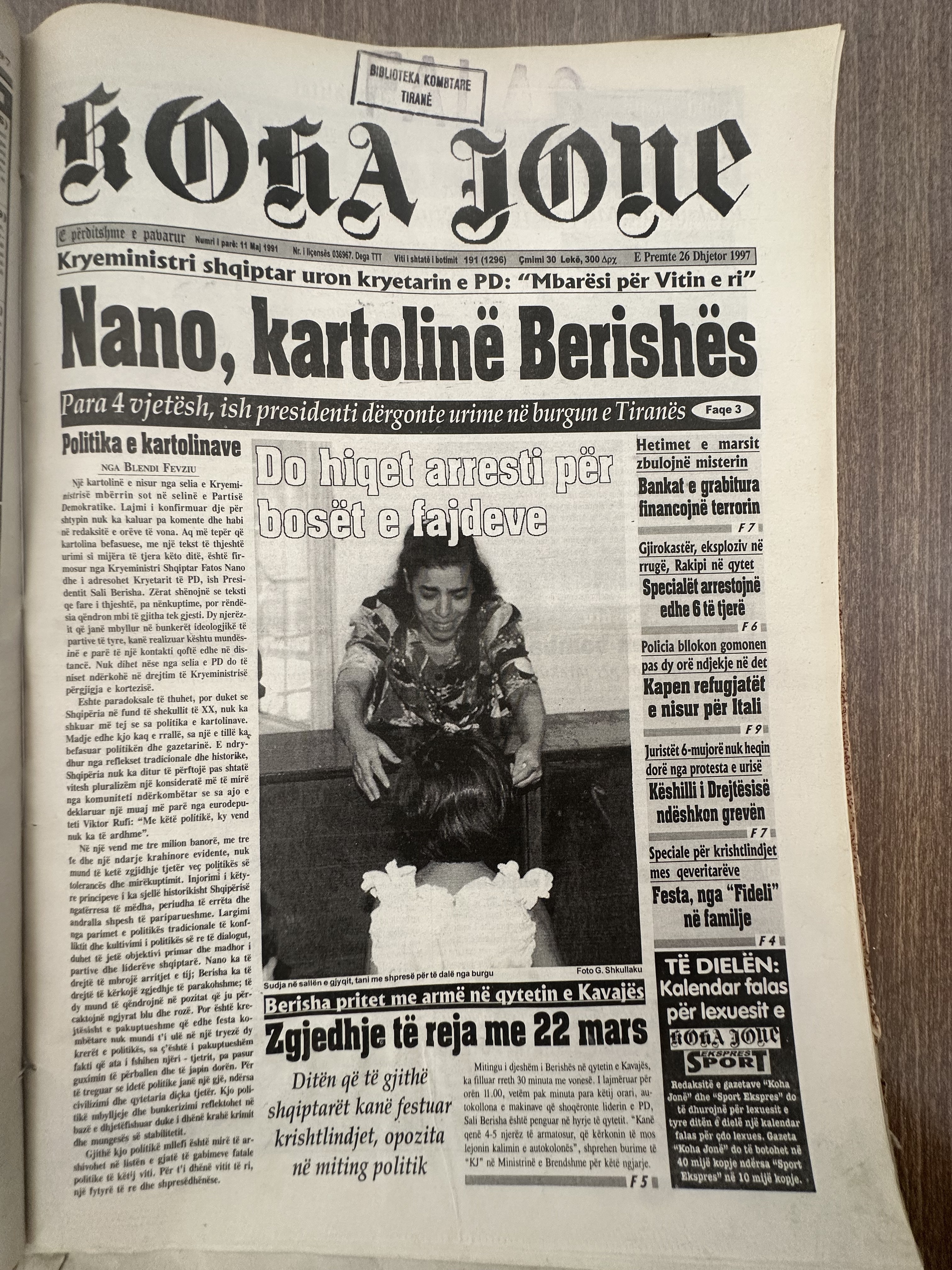 Koha Jonë 1997-12-26
