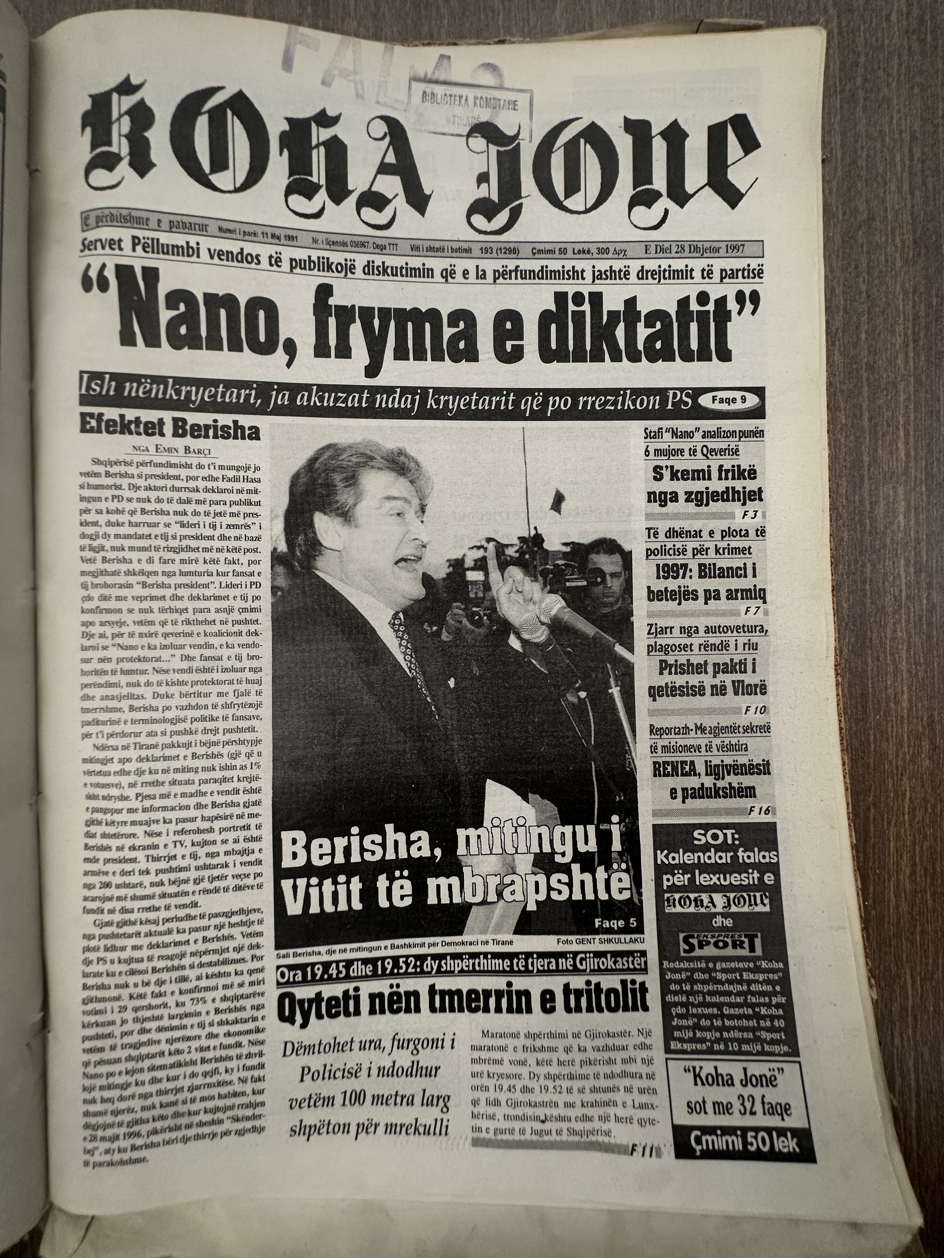 Koha Jonë 1997-12-28