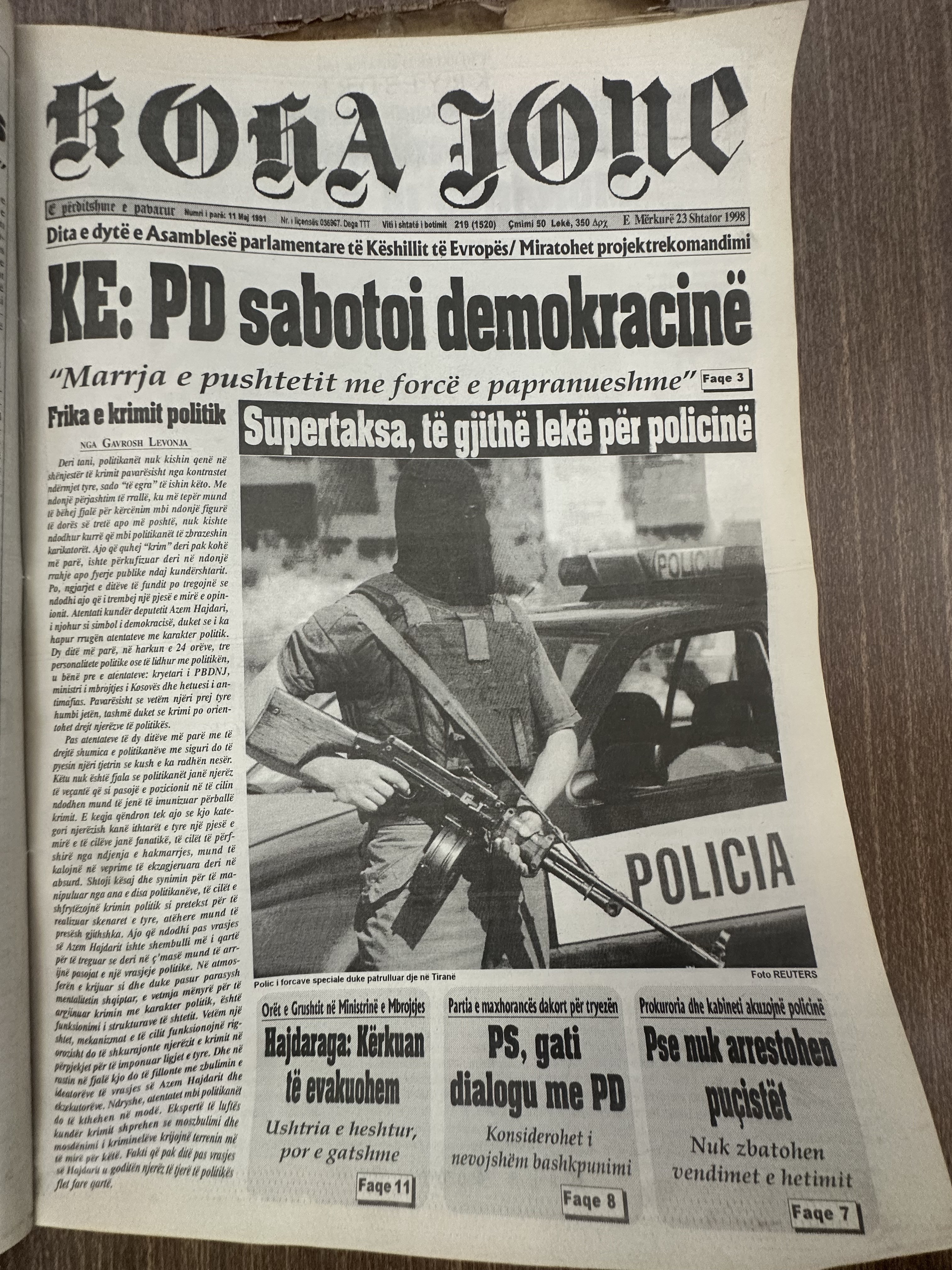 Koha Jonë 1998-02-22