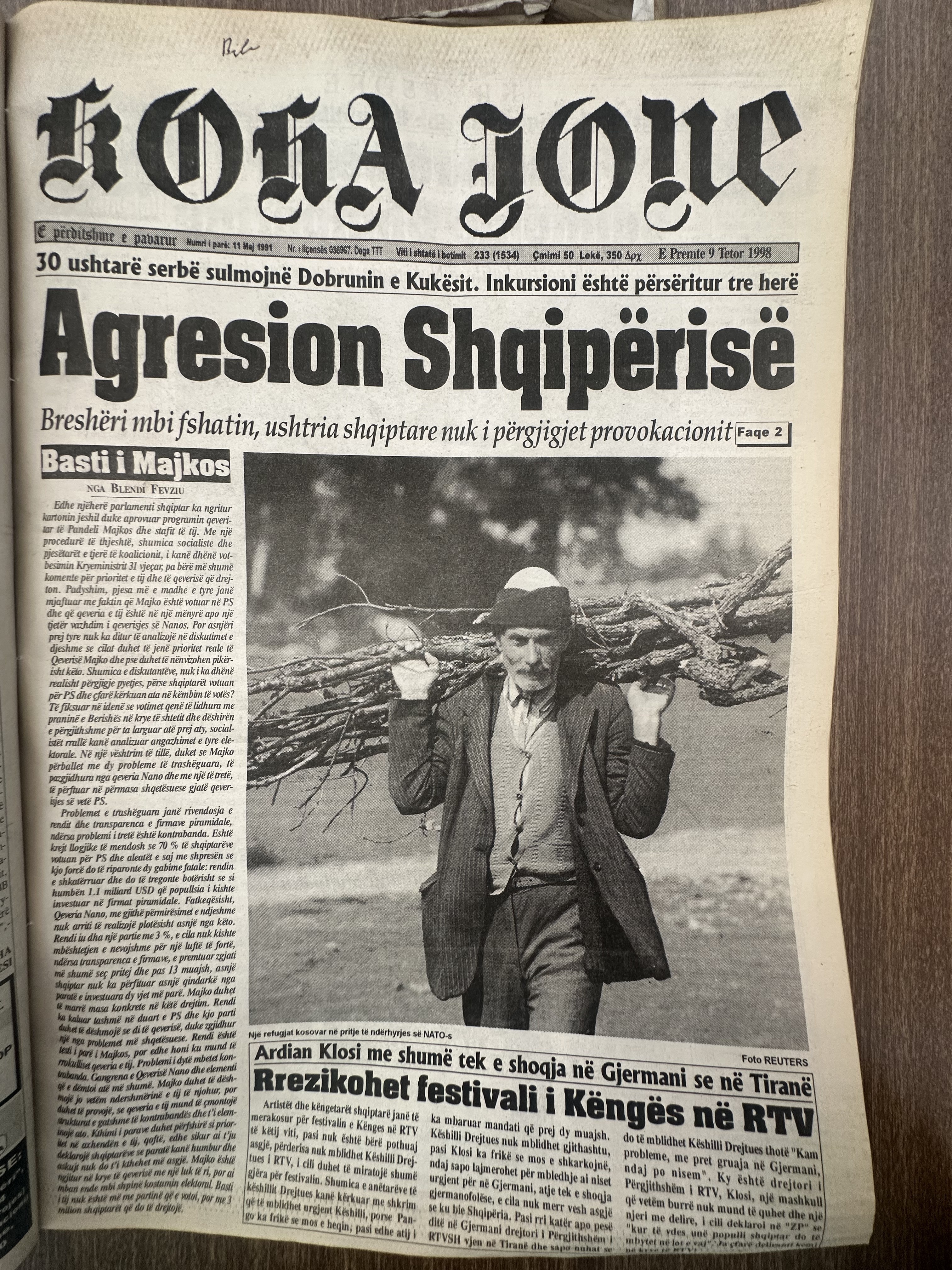 Koha Jonë 1998-10-09