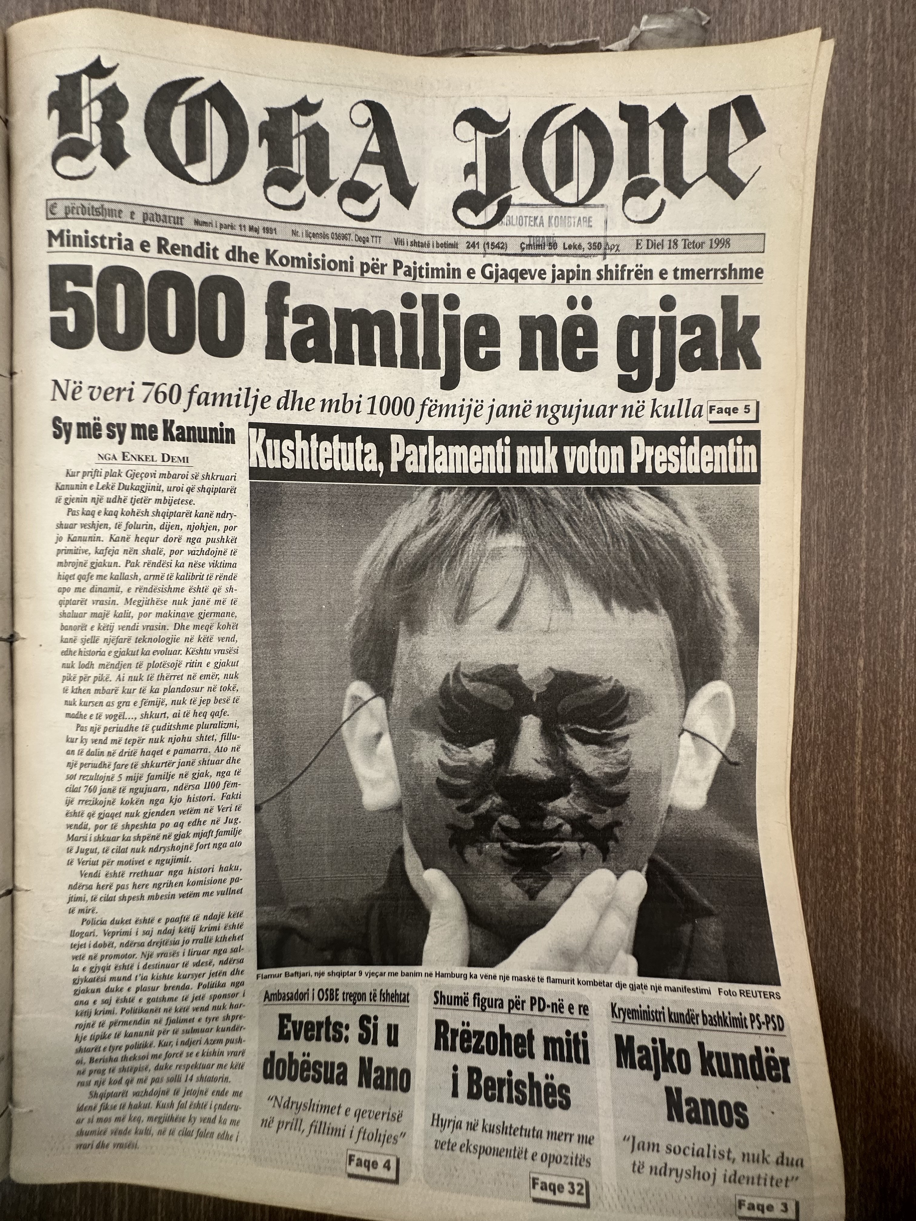 Koha Jonë 1998-10-18