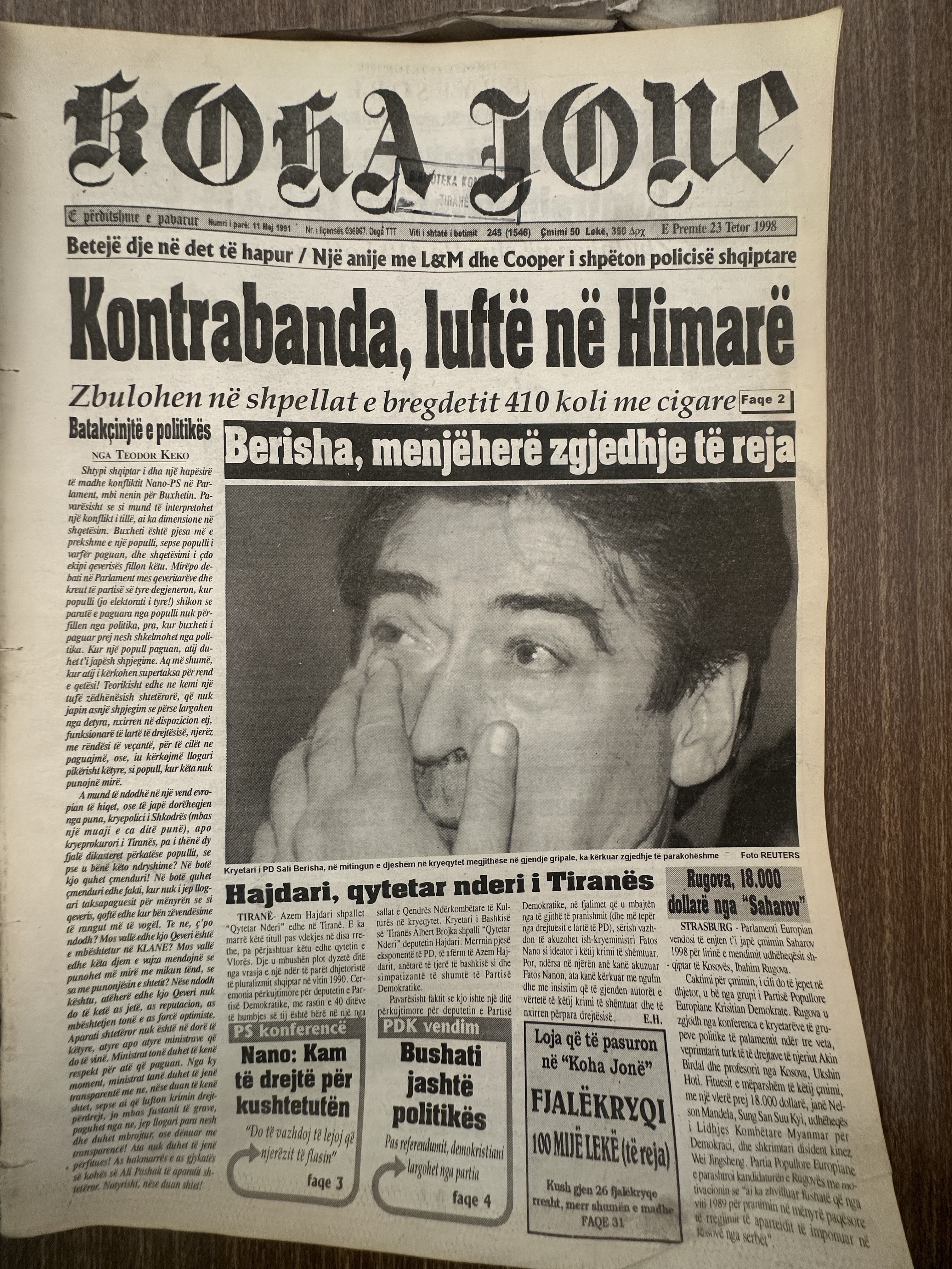 Koha Jonë 1998-10-23