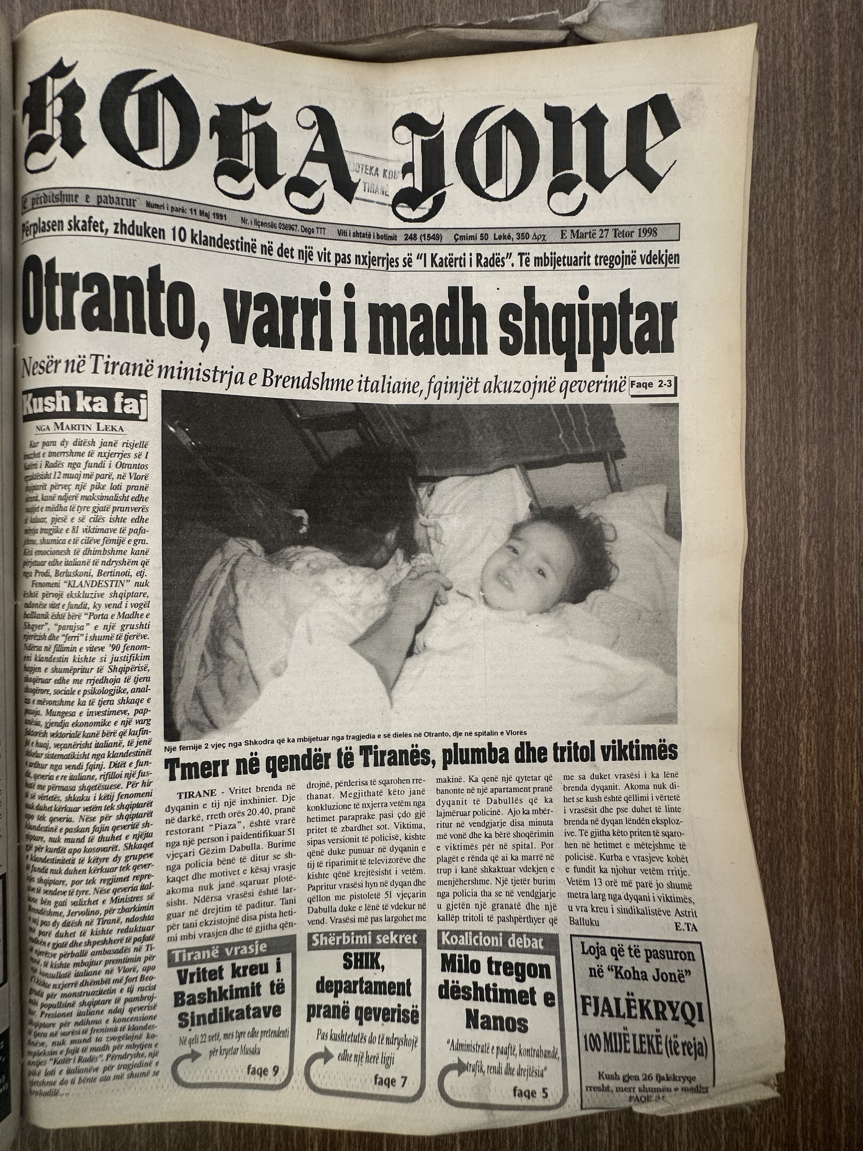 Koha Jonë 1998-10-27