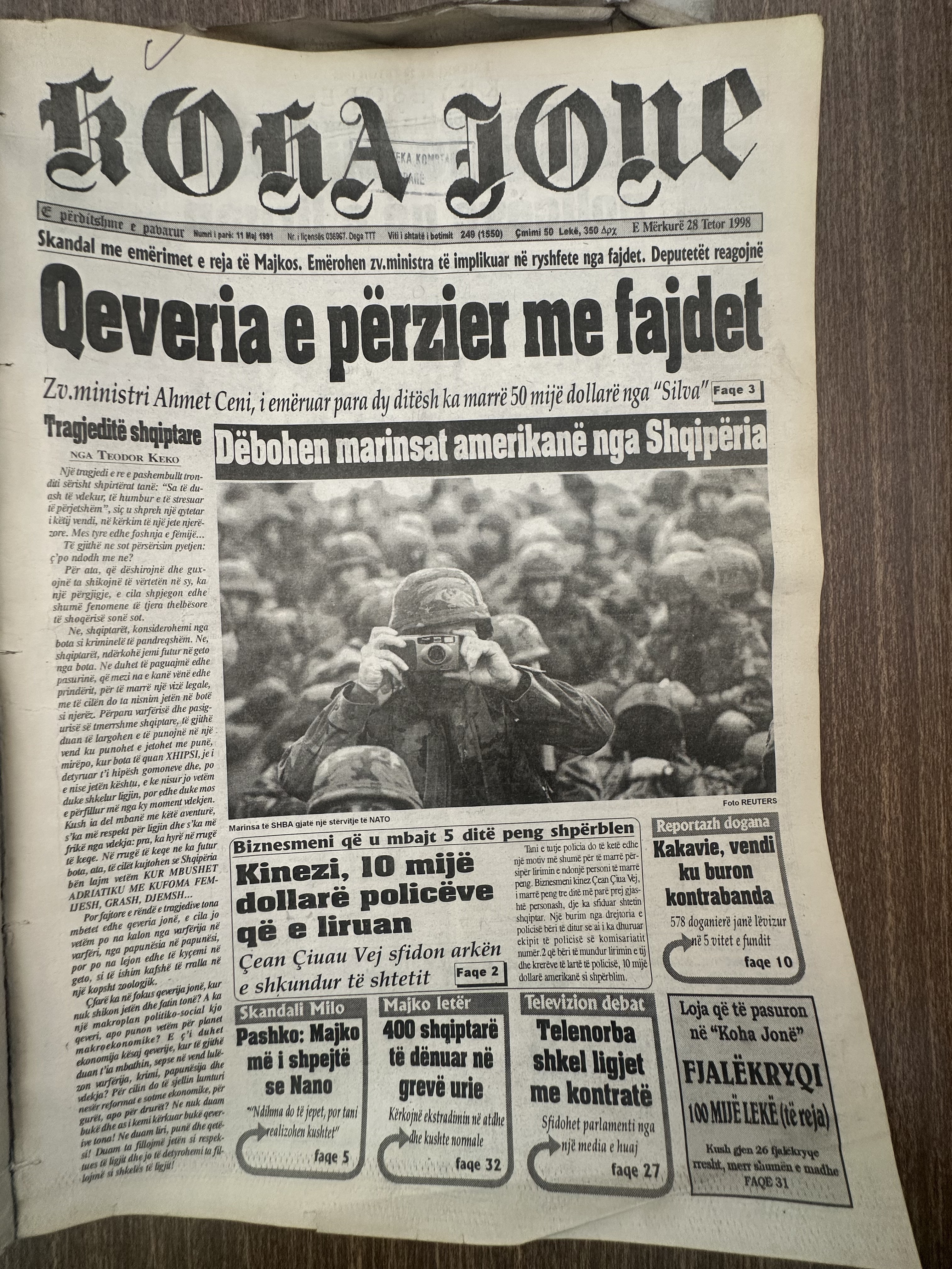 Koha Jonë 1998-10-28