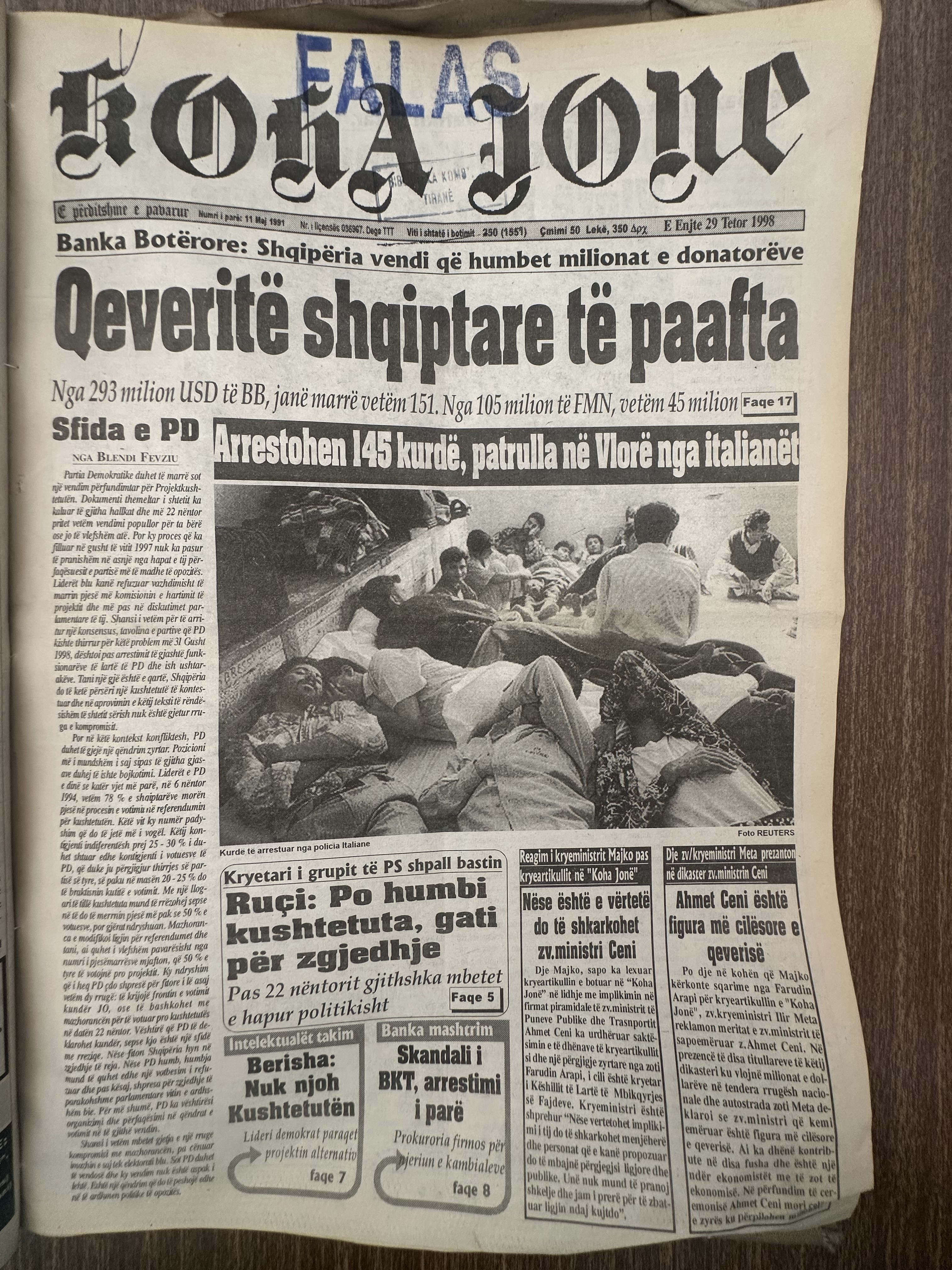 Koha Jonë 1998-10-29