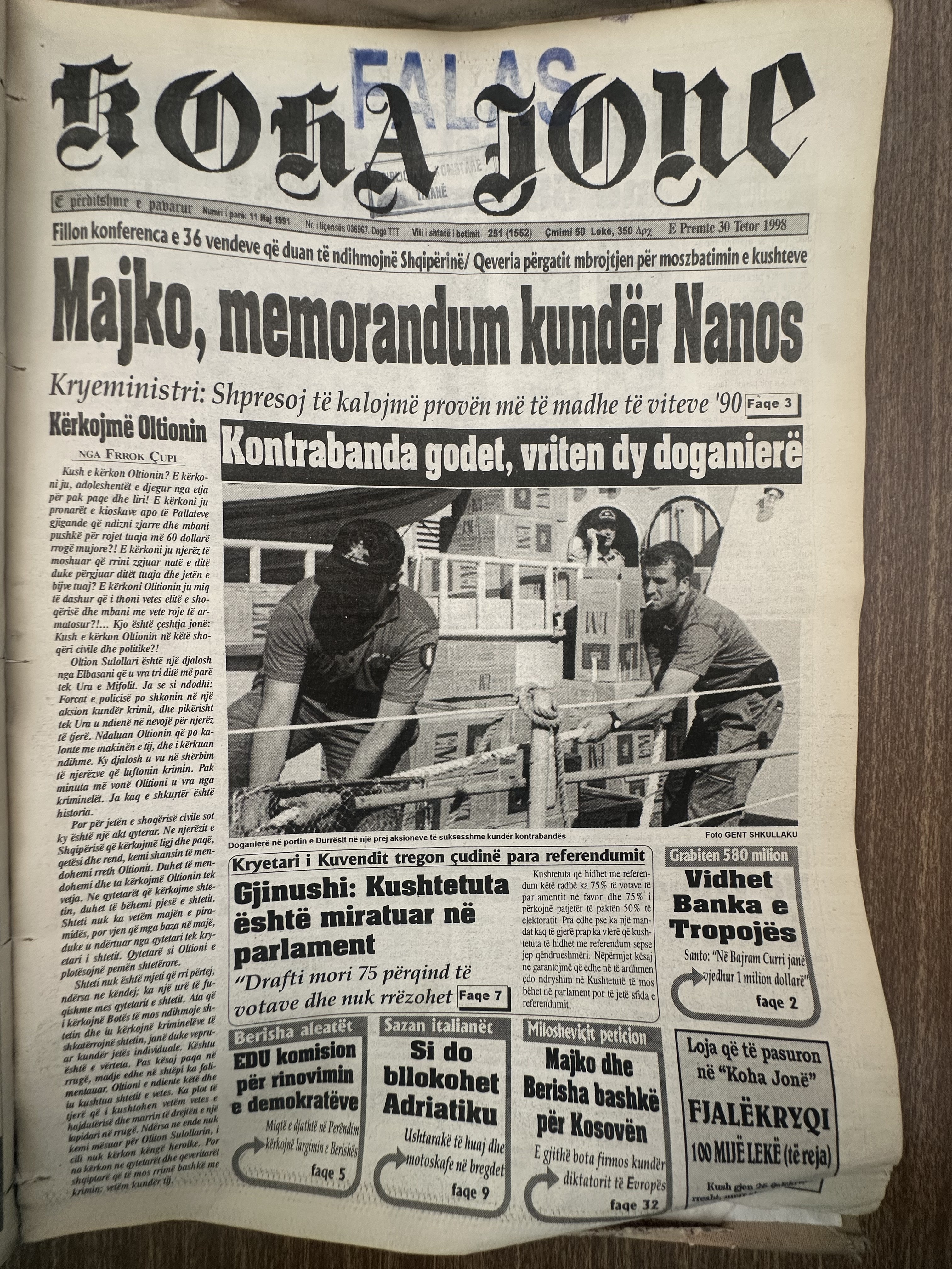 Koha Jonë 1998-10-30