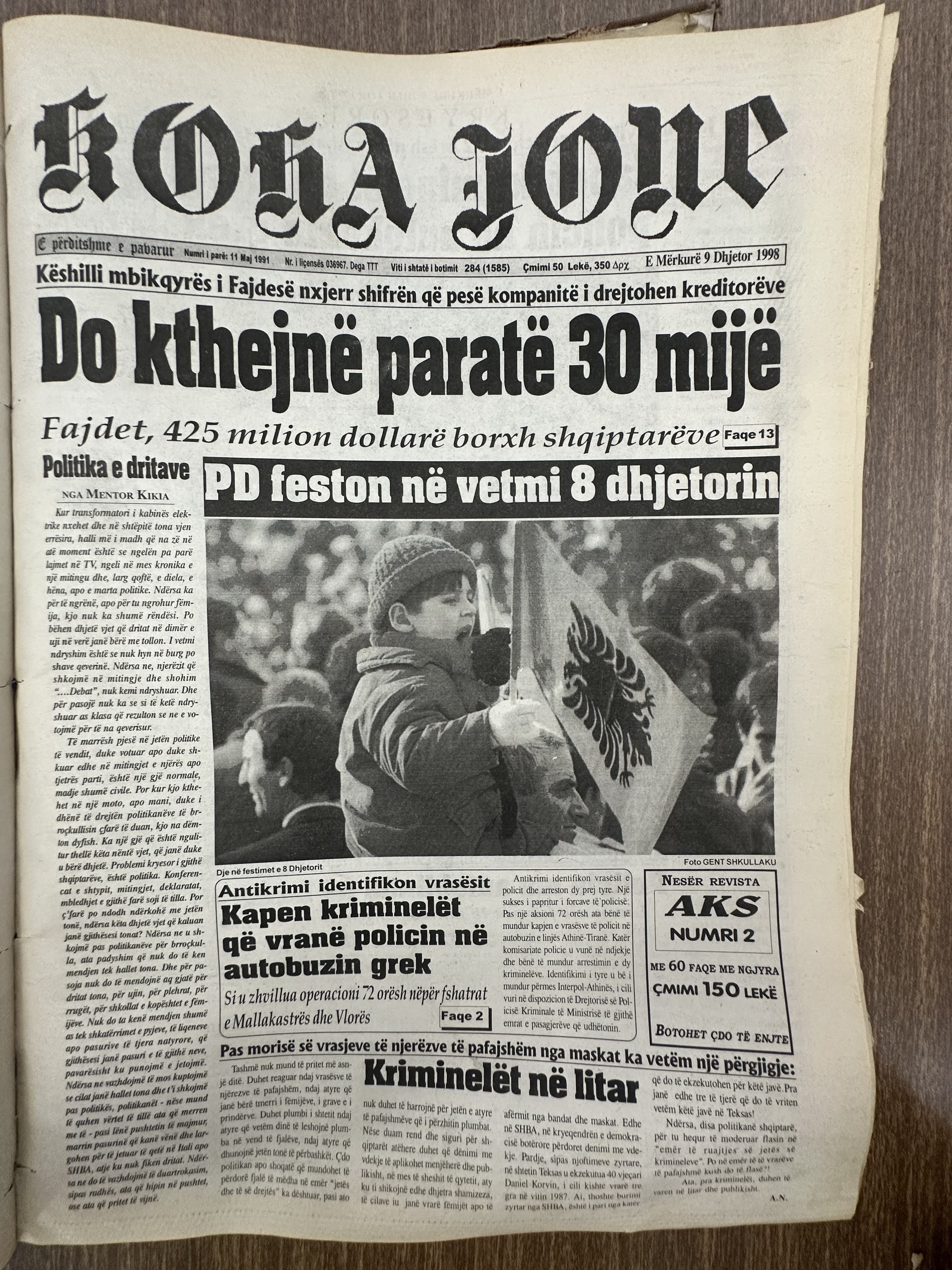 Koha Jonë 1998-12-09