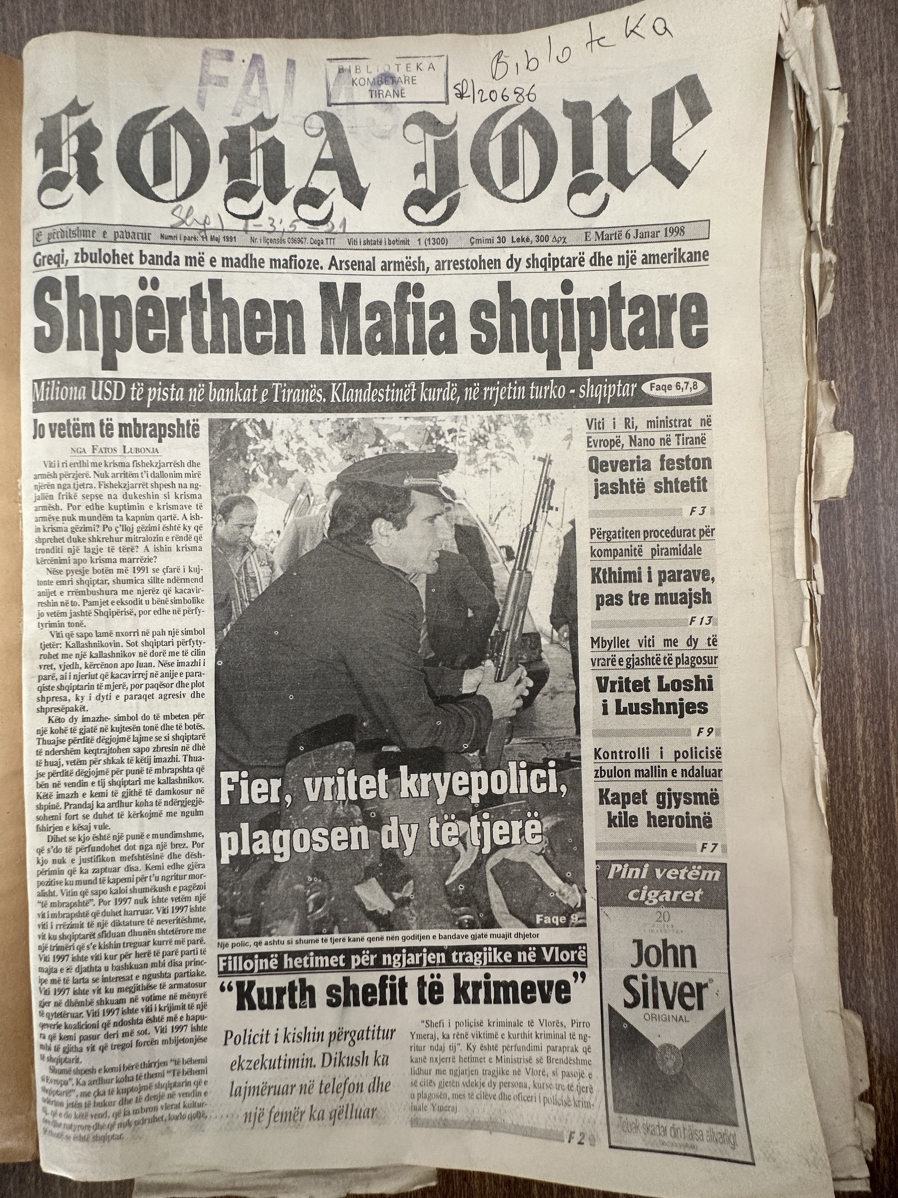 Koha Jonë 1998-01-06