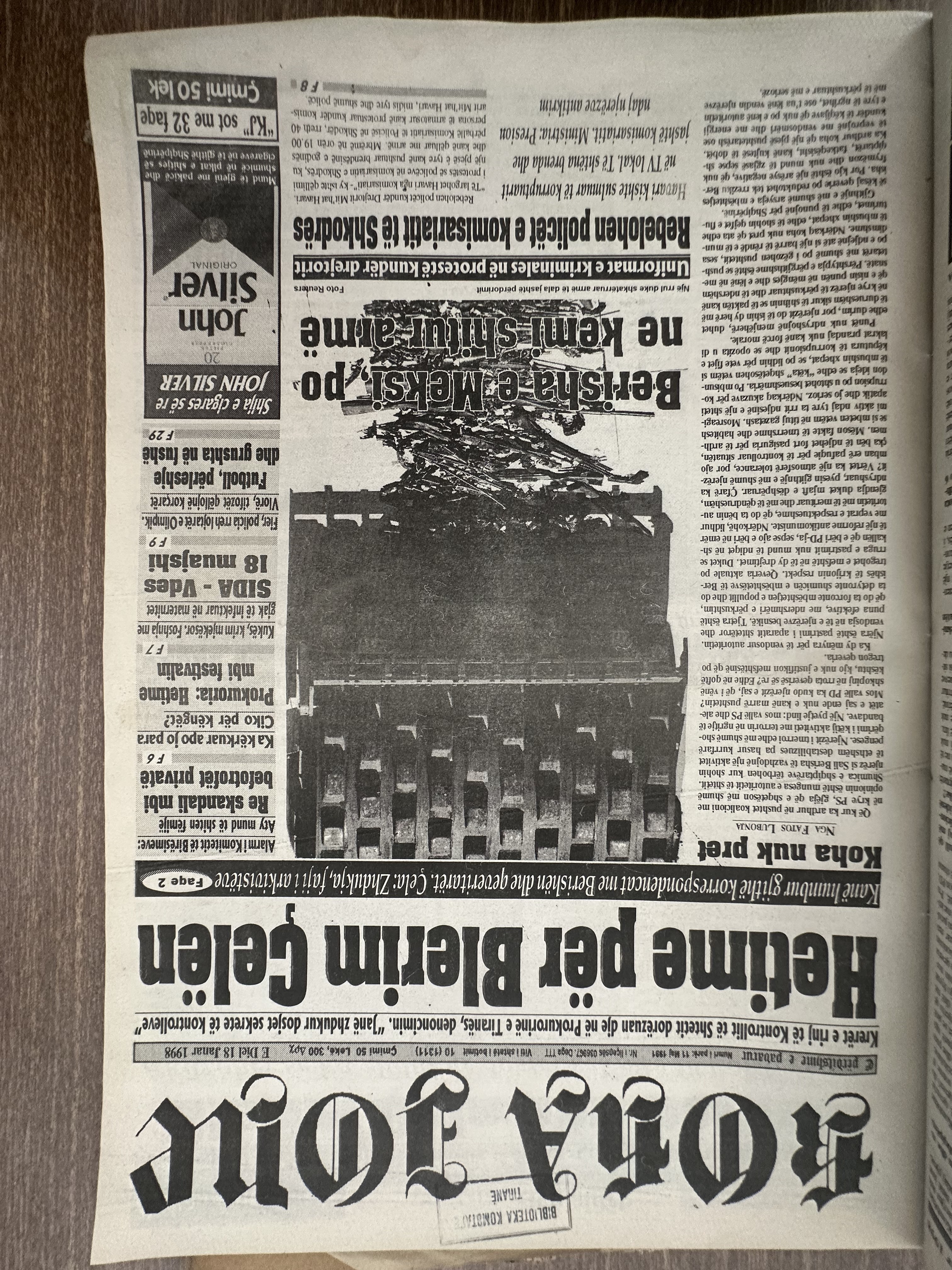 Koha Jonë 1998-01-18