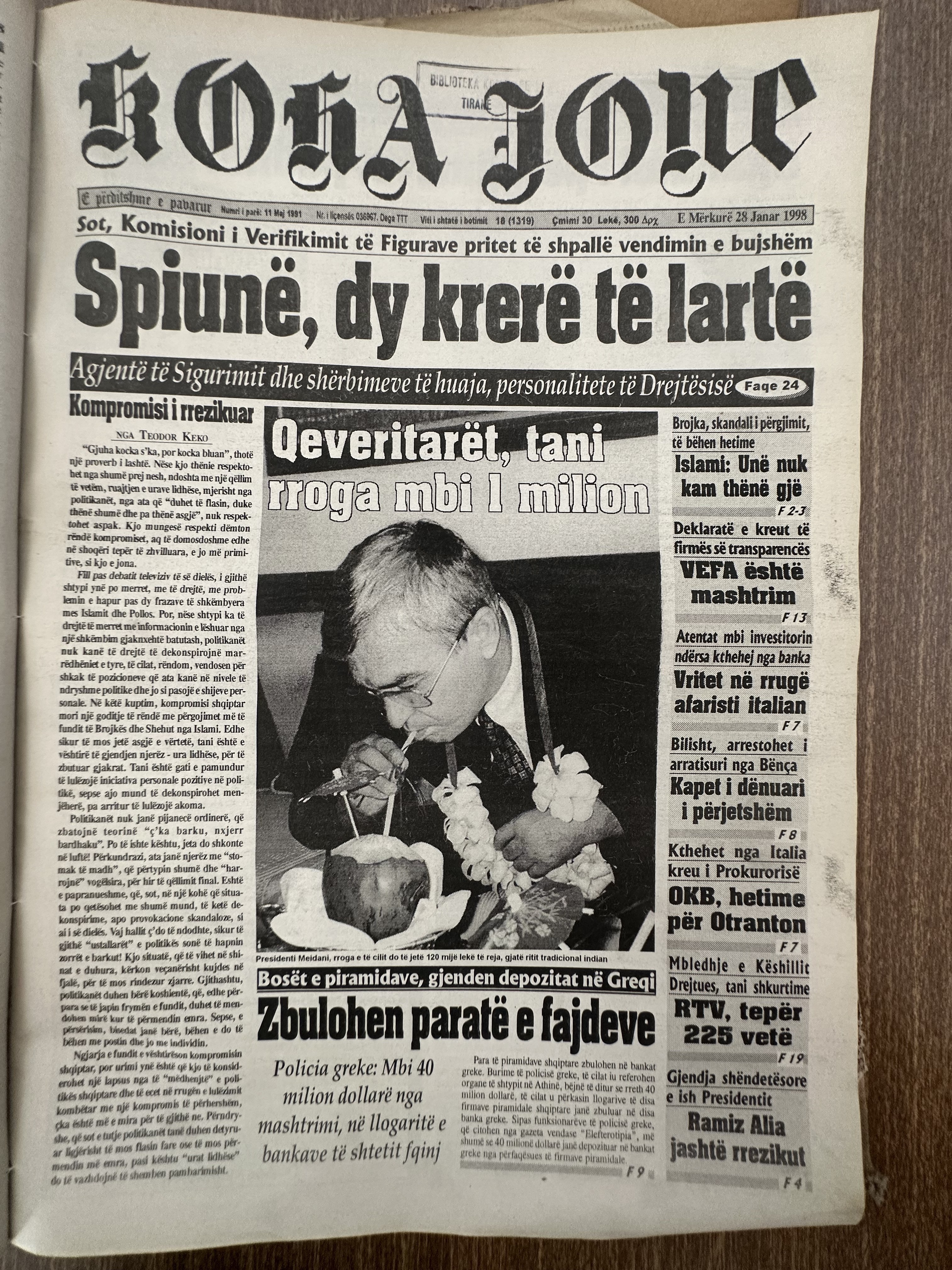 Koha Jonë 1998-01-28
