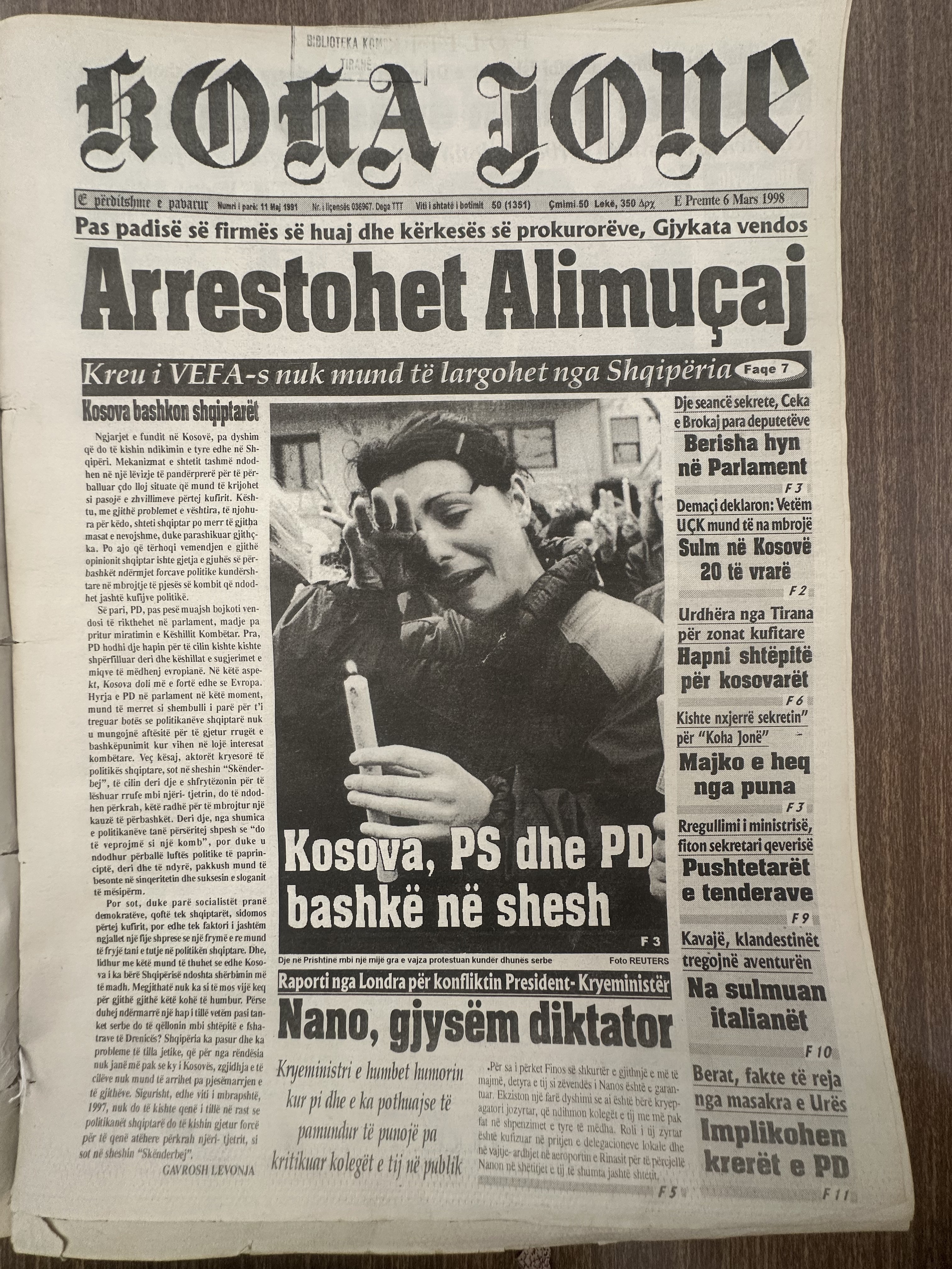 Koha Jonë 1998-03-01