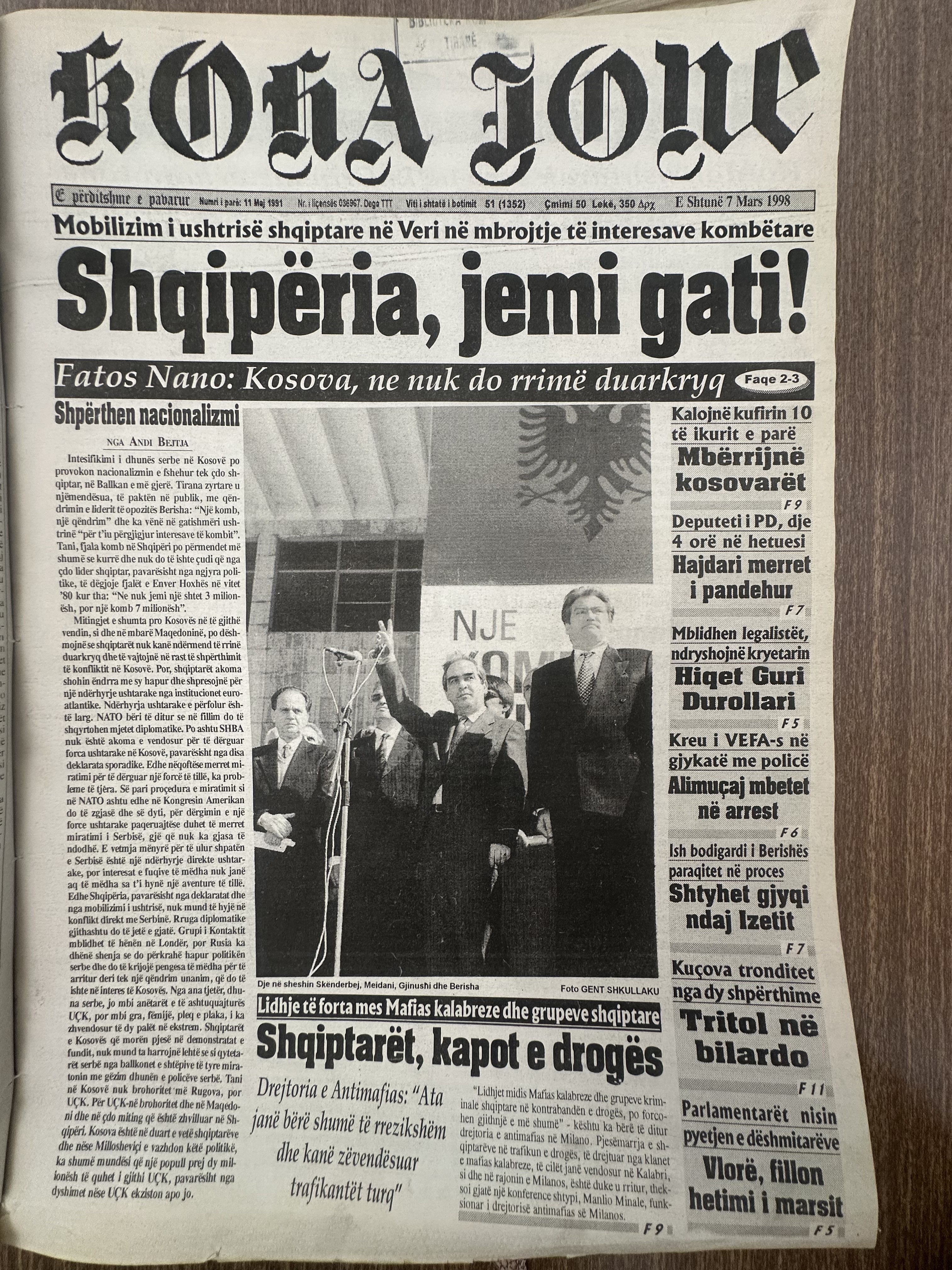 Koha Jonë 1998-03-07