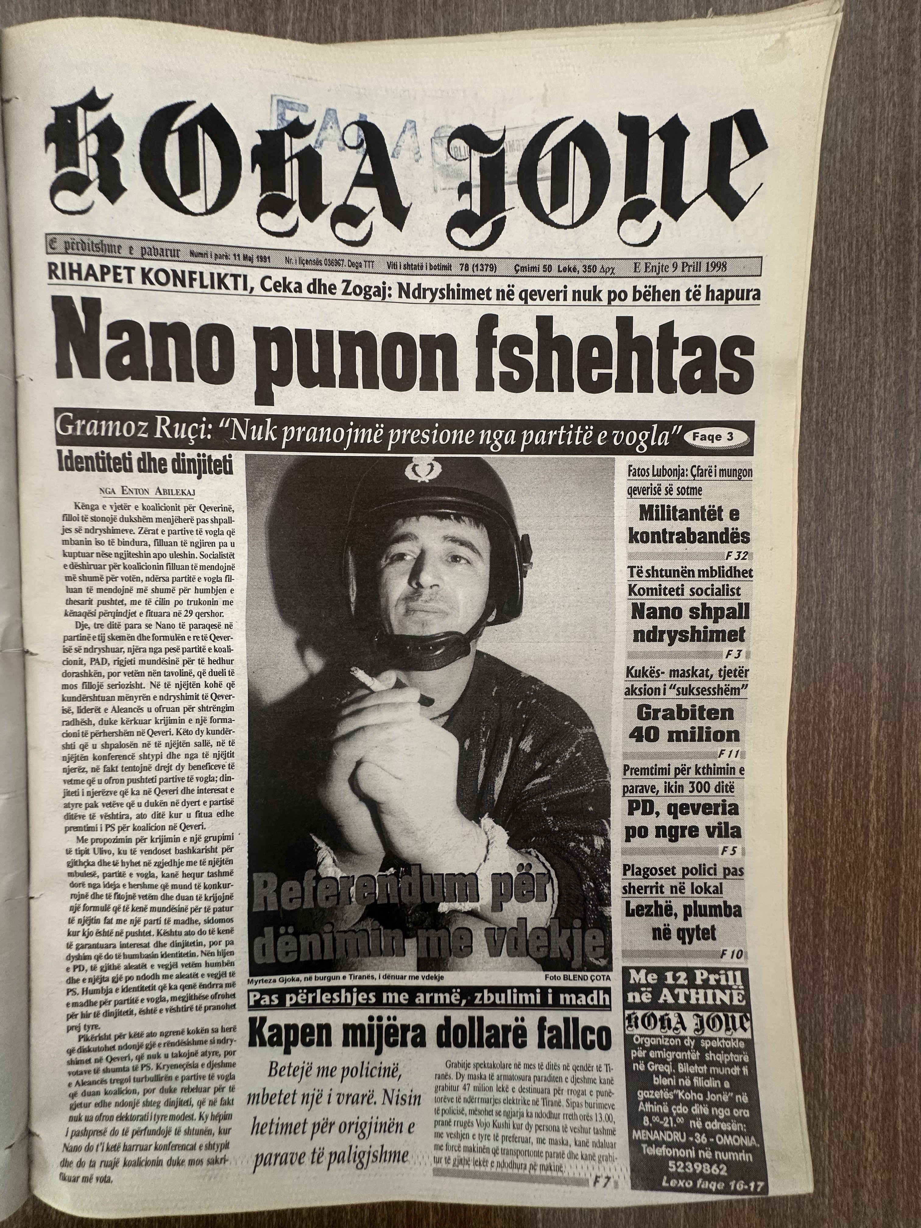 Koha Jonë 1998-04-09