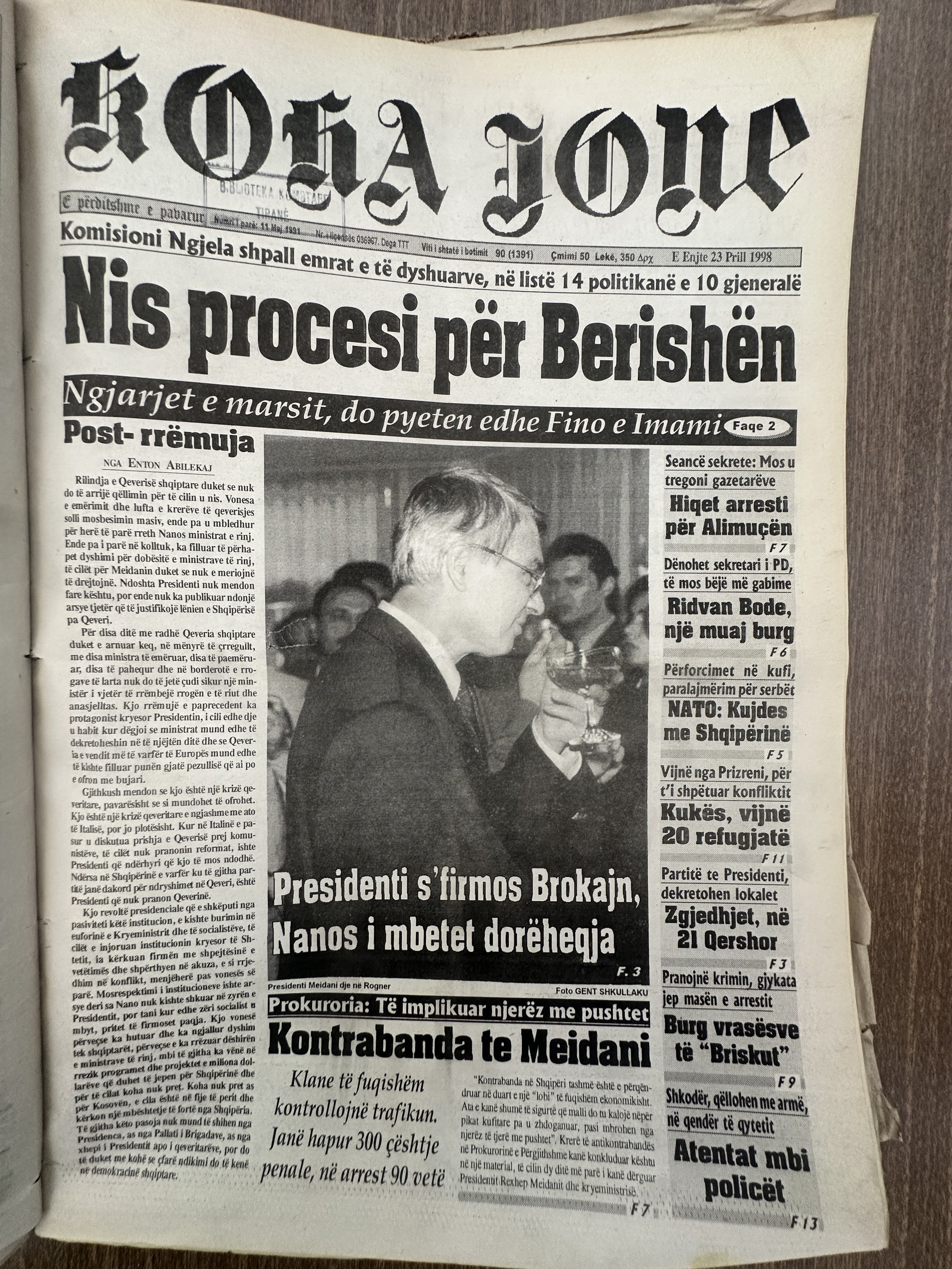 Koha Jonë 1998-04-23