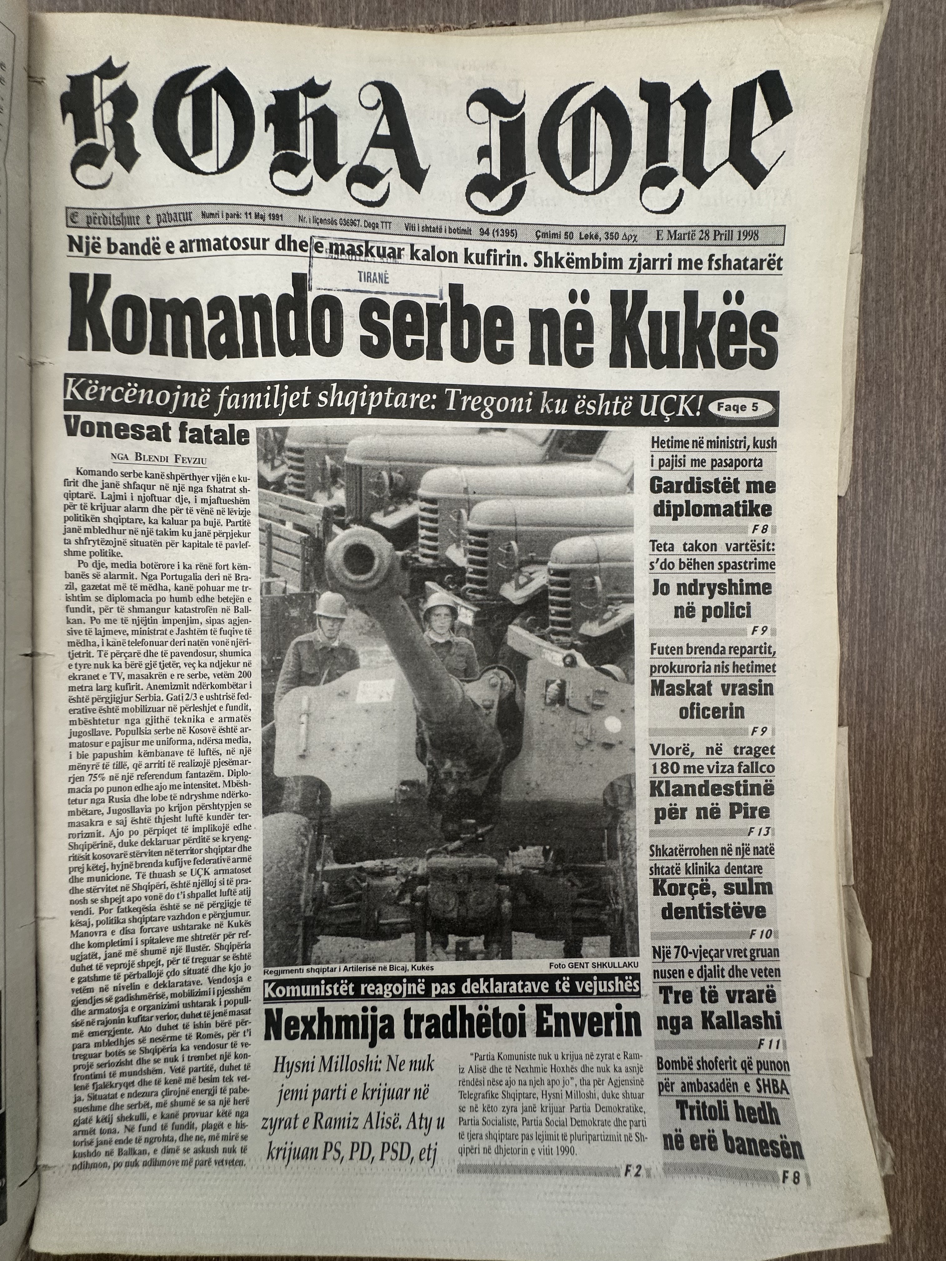 Koha Jonë 1998-04-28