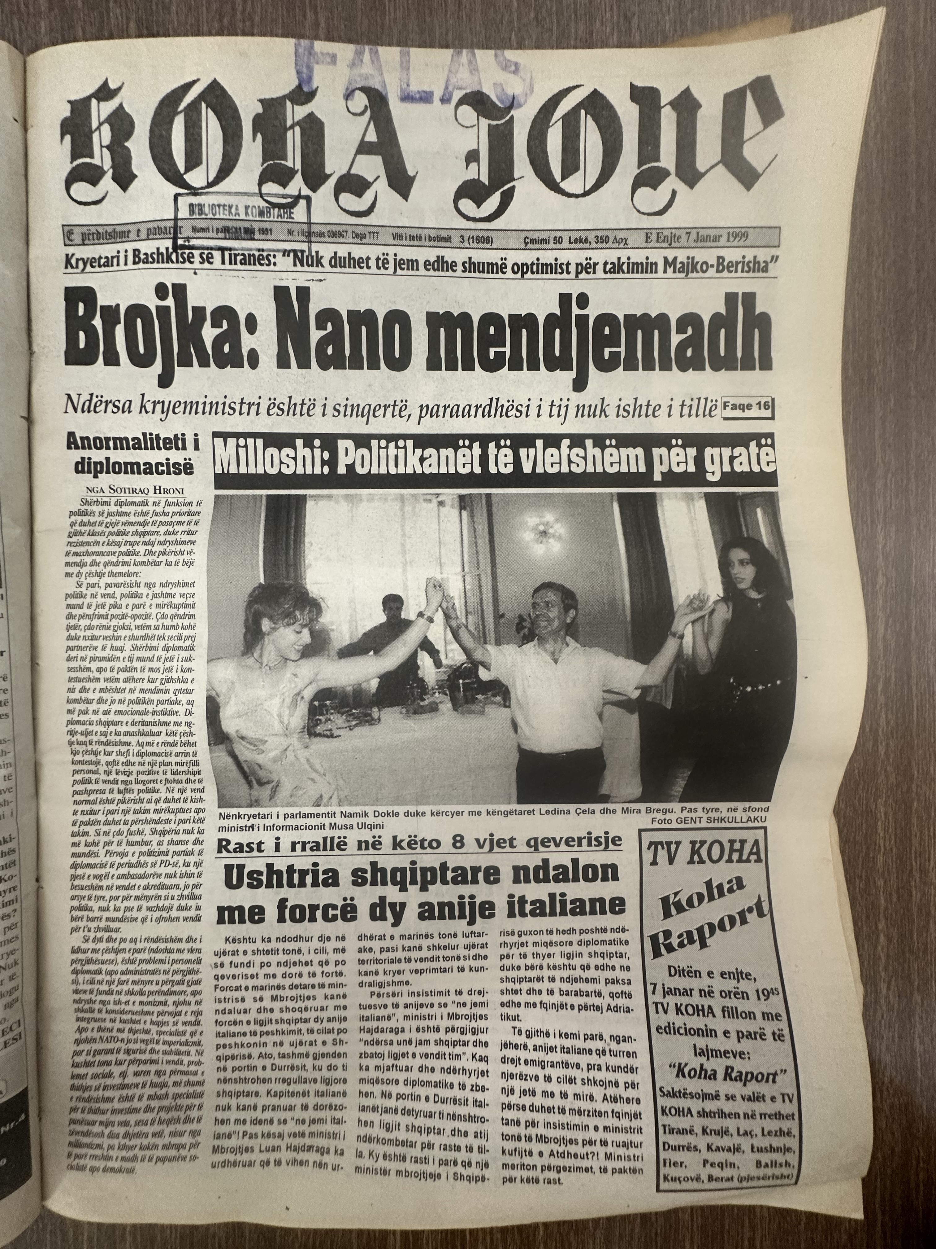 Koha Jonë 1999-01-07