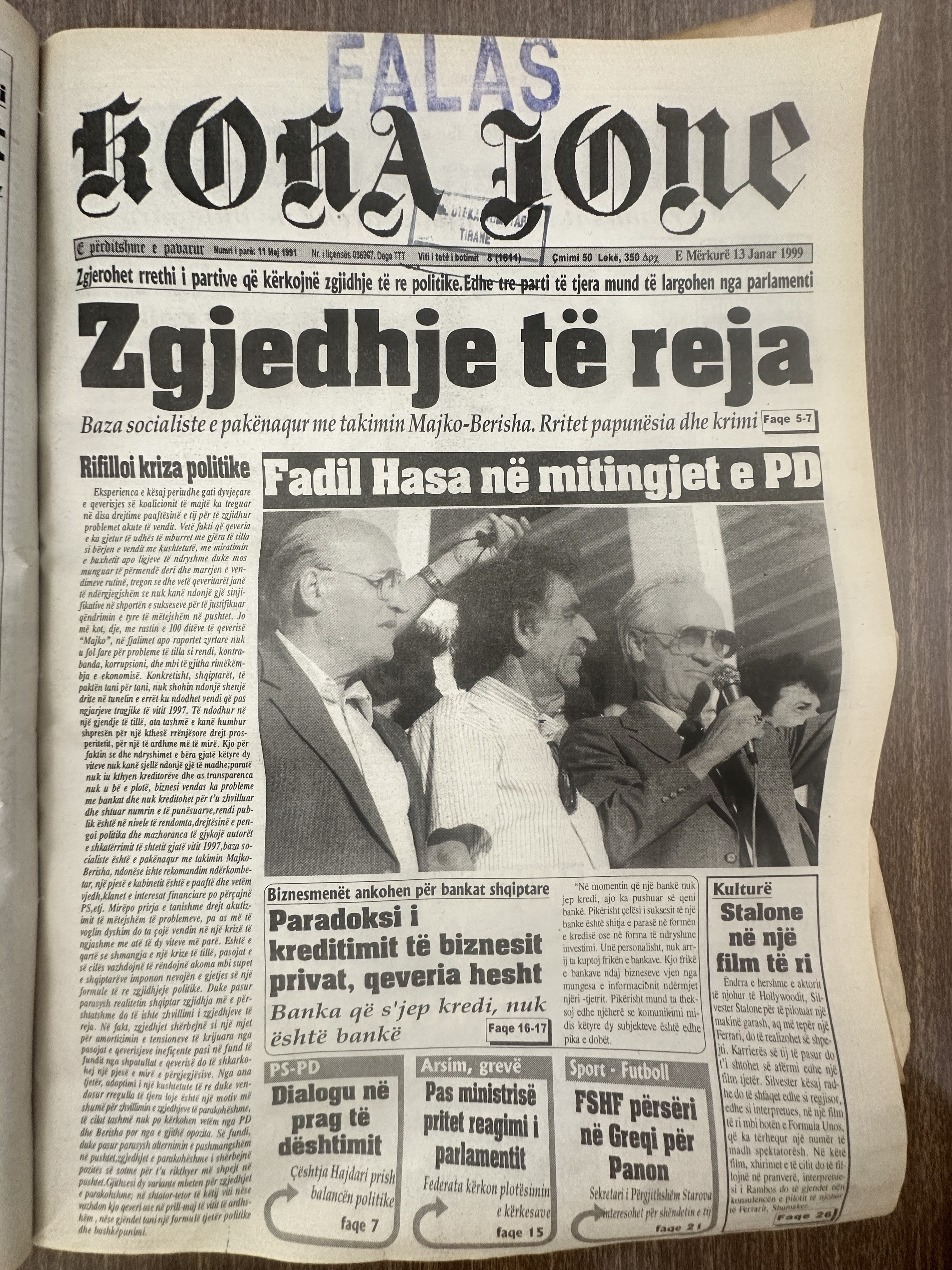 Koha Jonë 1999-01-13