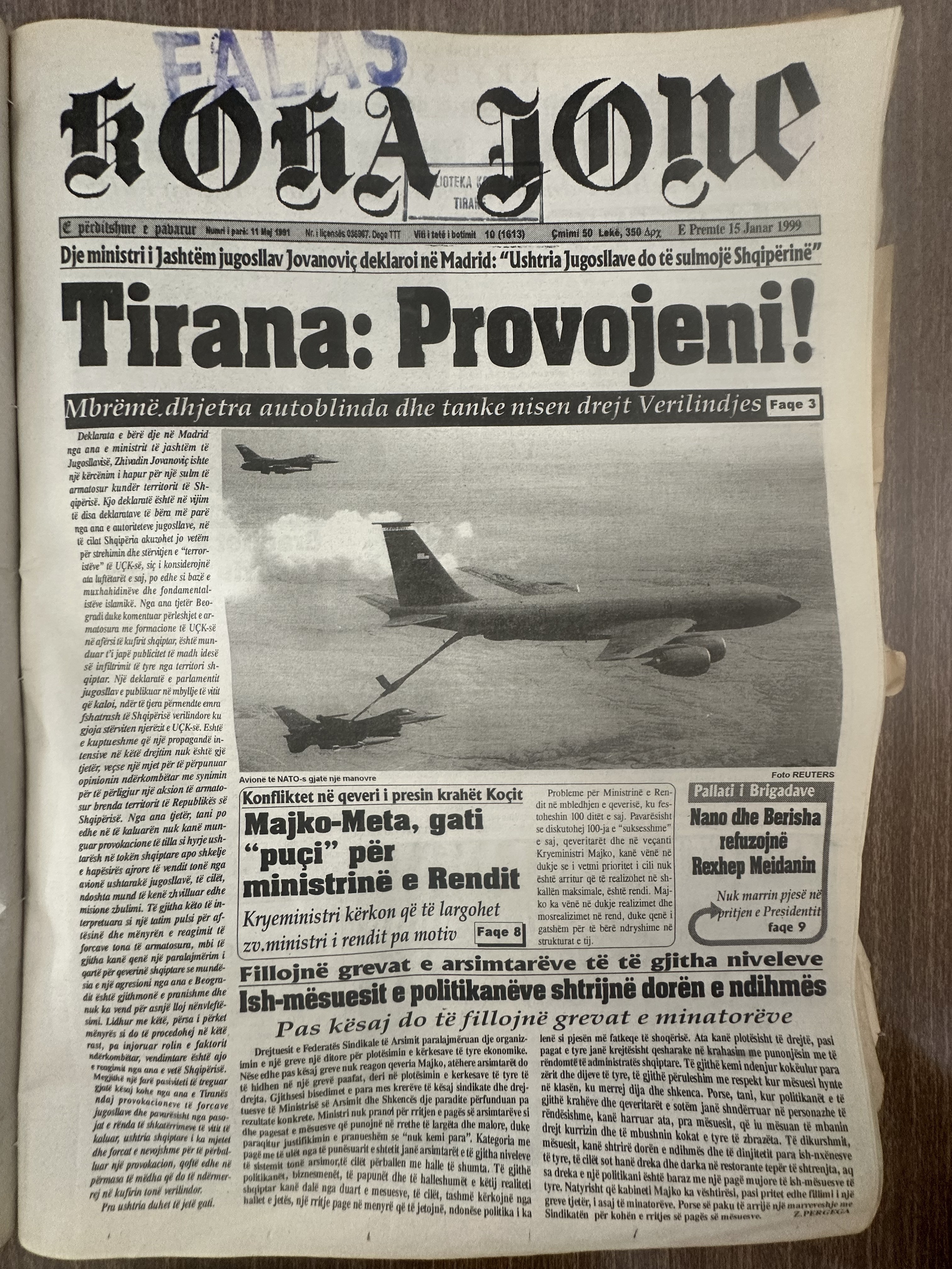 Koha Jonë 1999-01-15