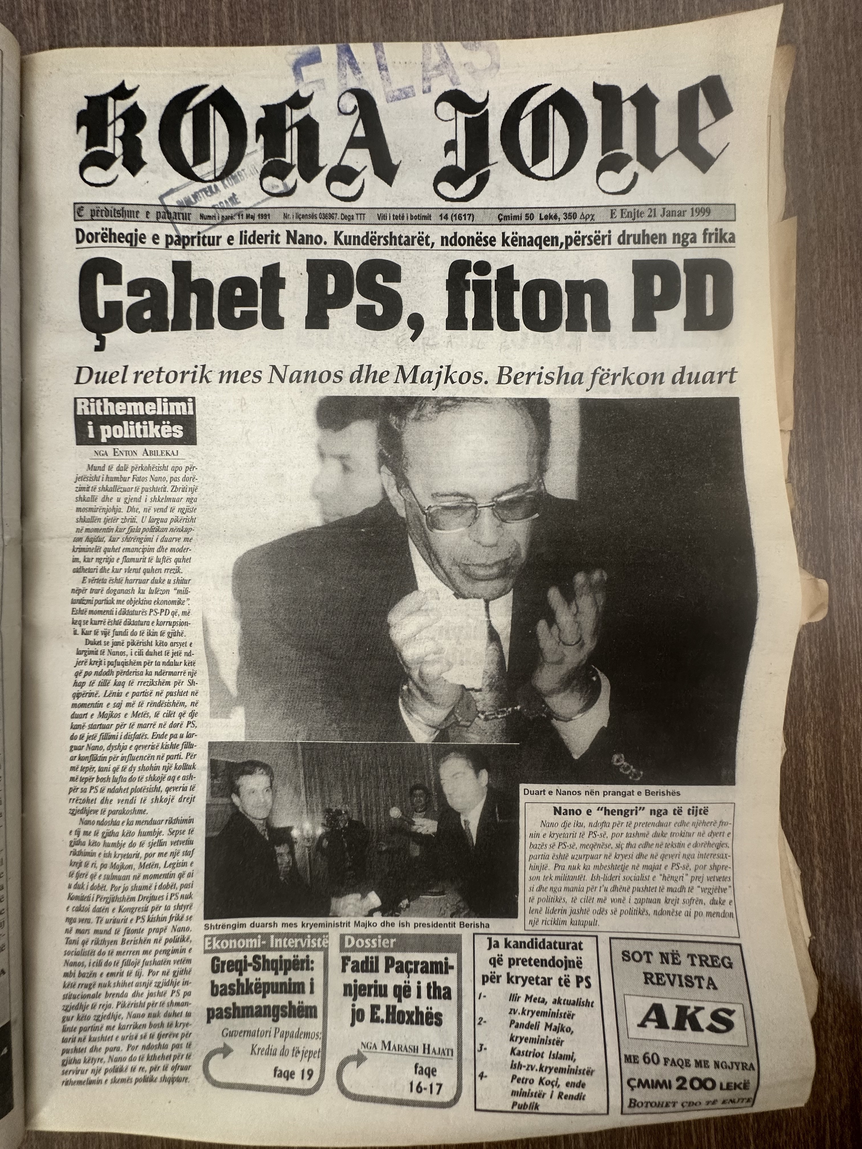 Koha Jonë 1999-01-21