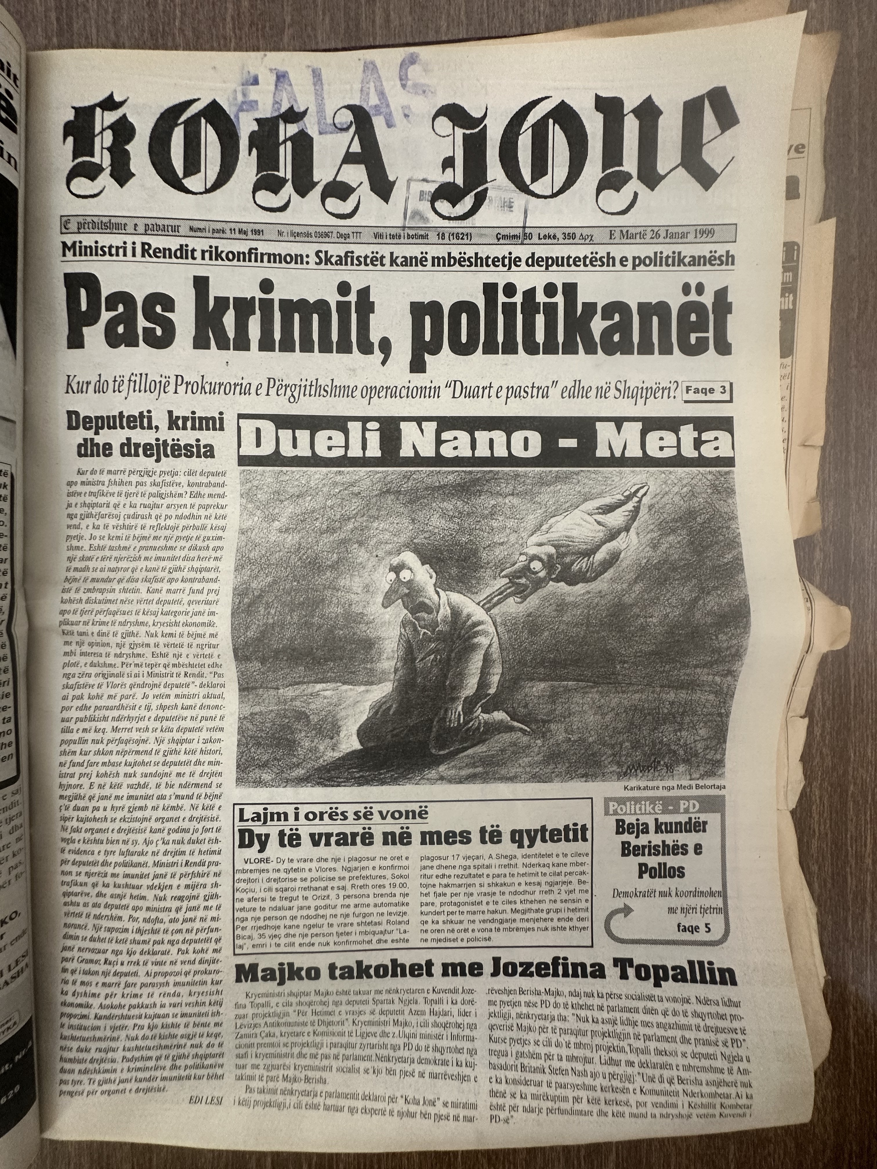 Koha Jonë 1999-01-26