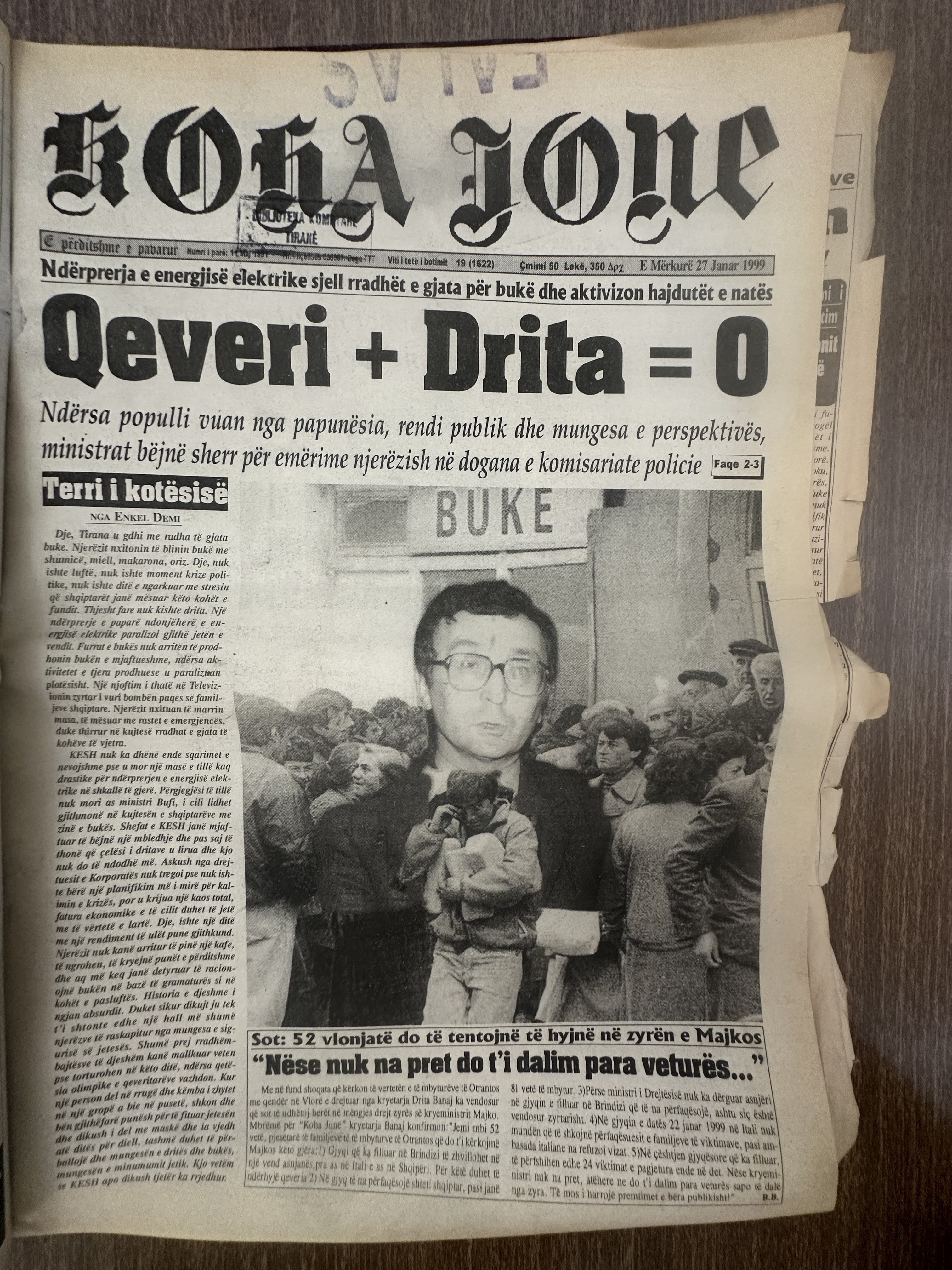 Koha Jonë 1999-01-27