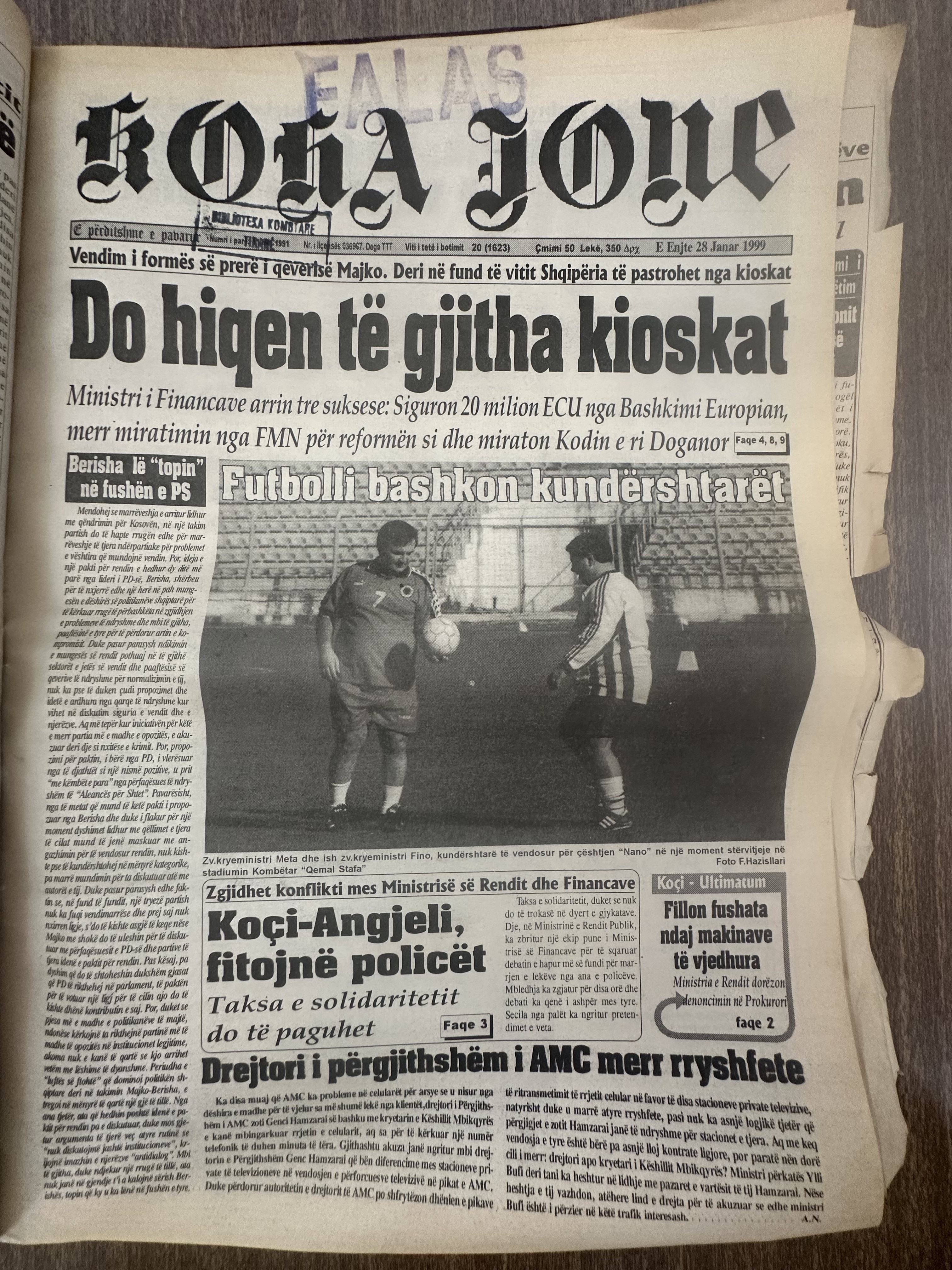 Koha Jonë 1999-02-28