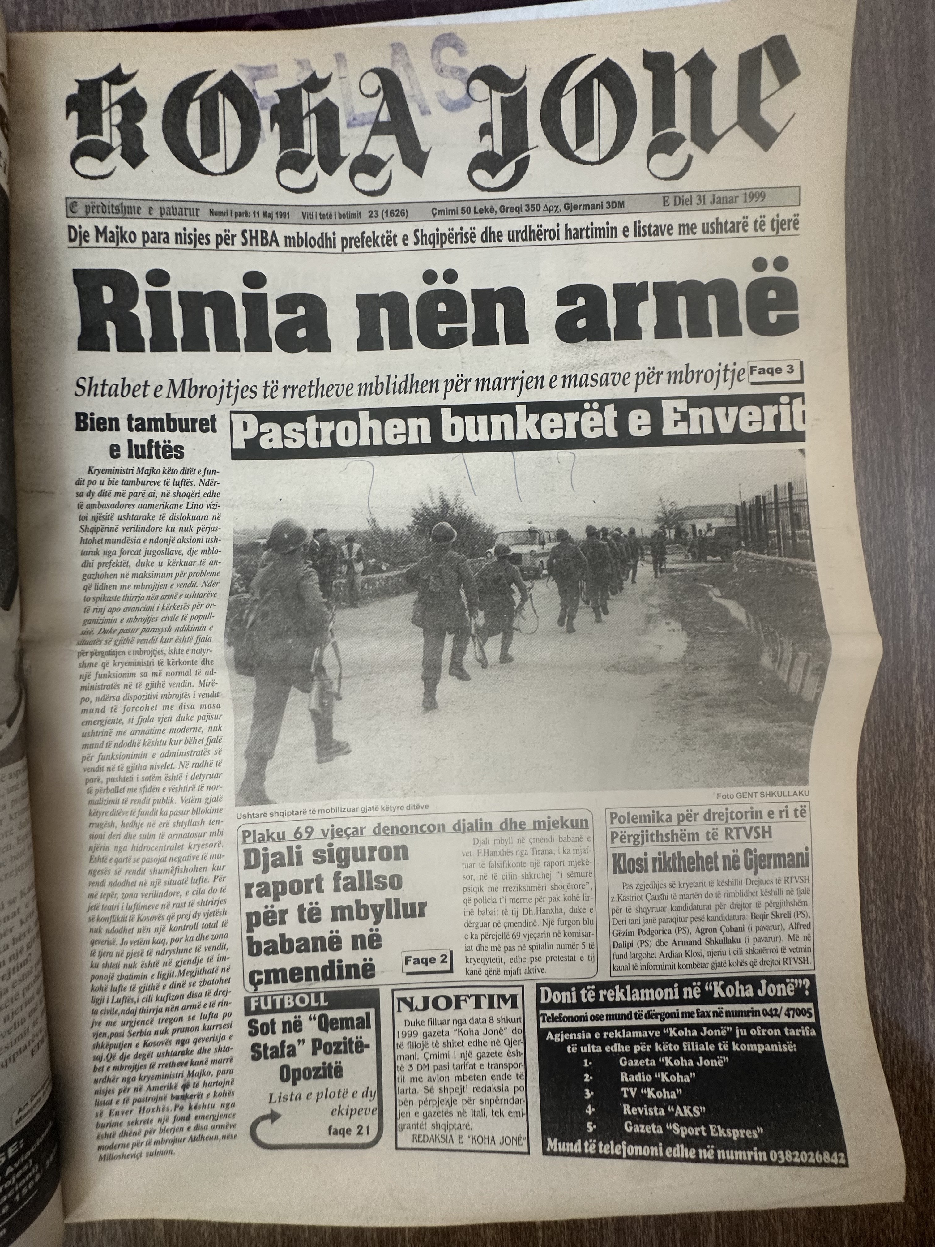 Koha Jonë 1999-01-31