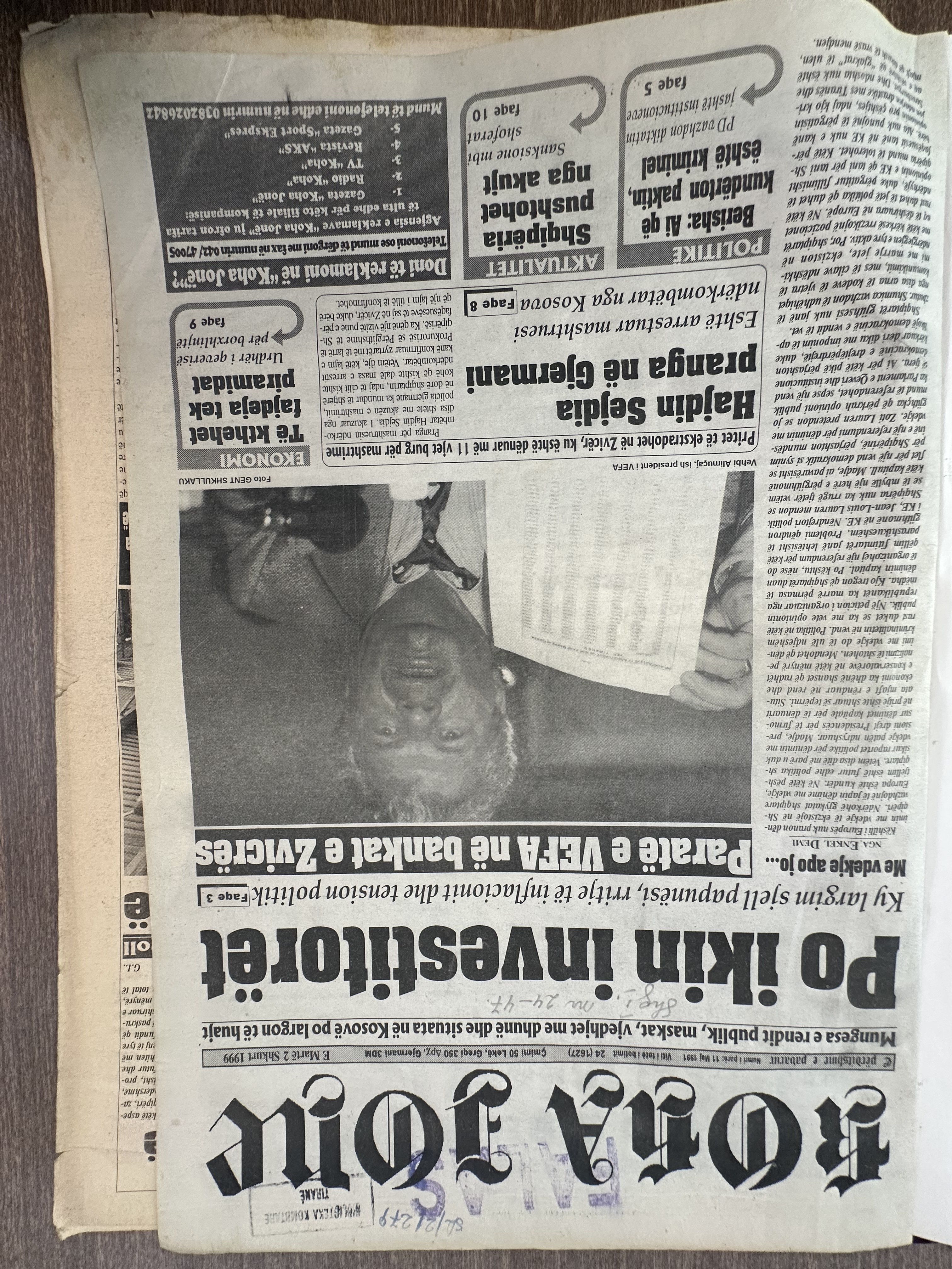 Koha Jonë 1999-05-11
