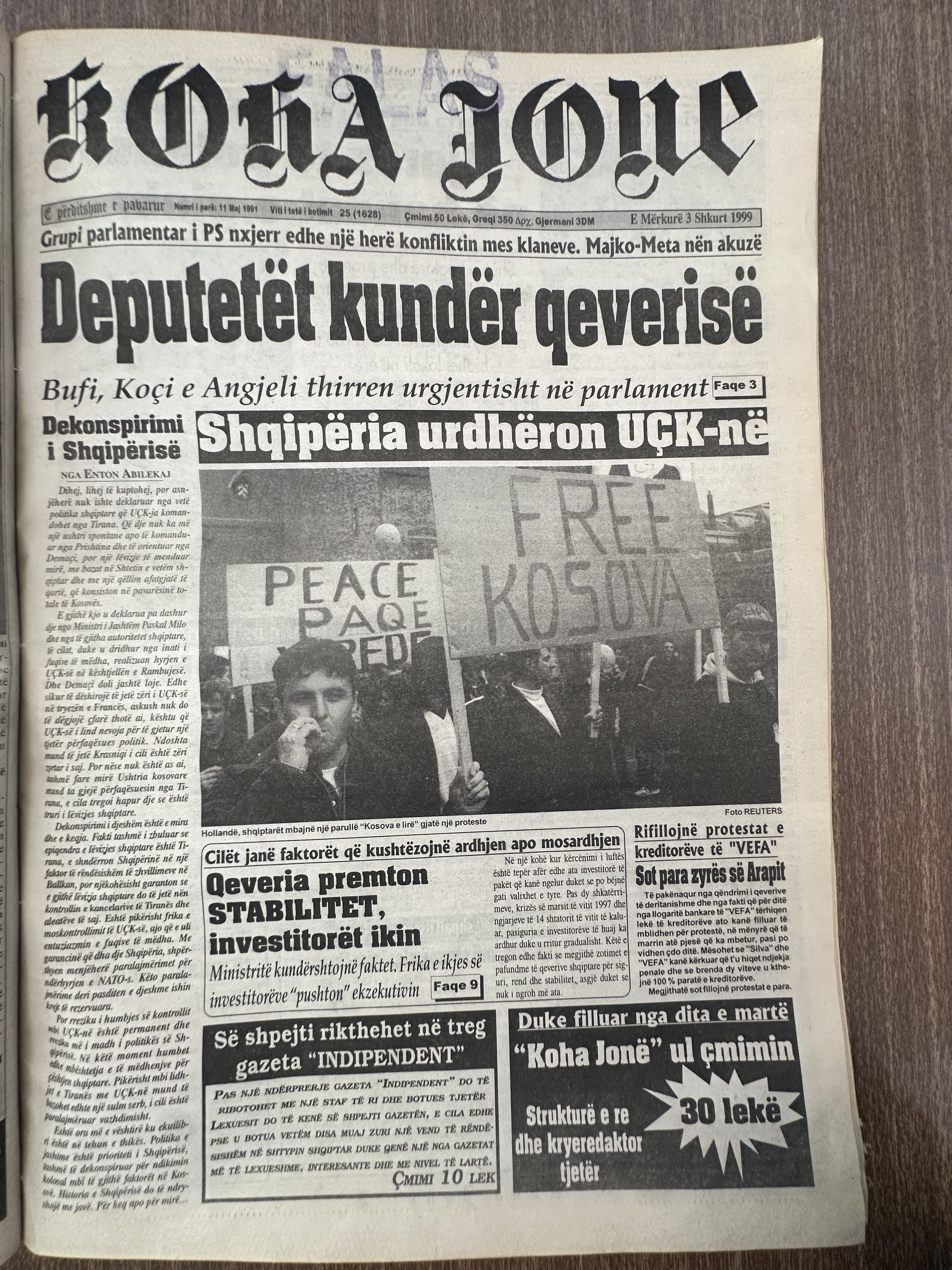 Koha Jonë 1999-02-03