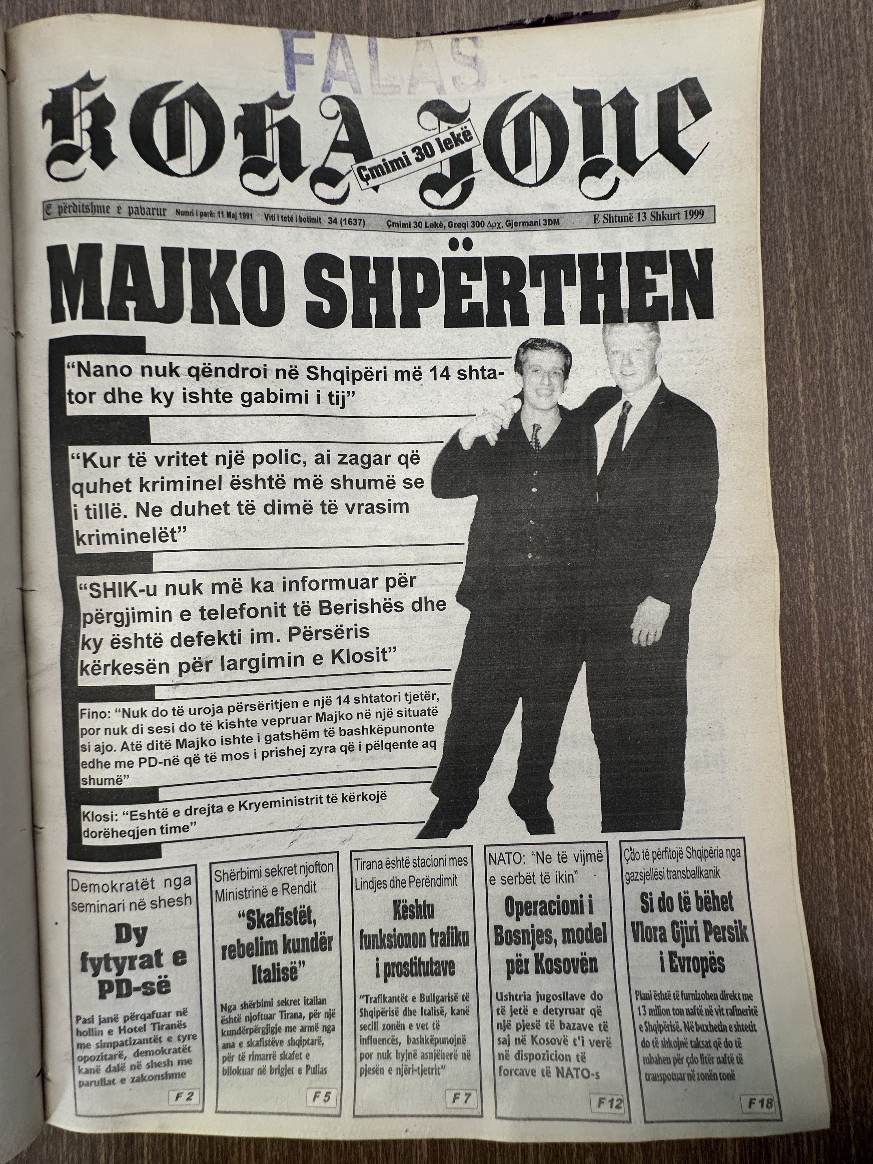 Koha Jonë 1999-02-13