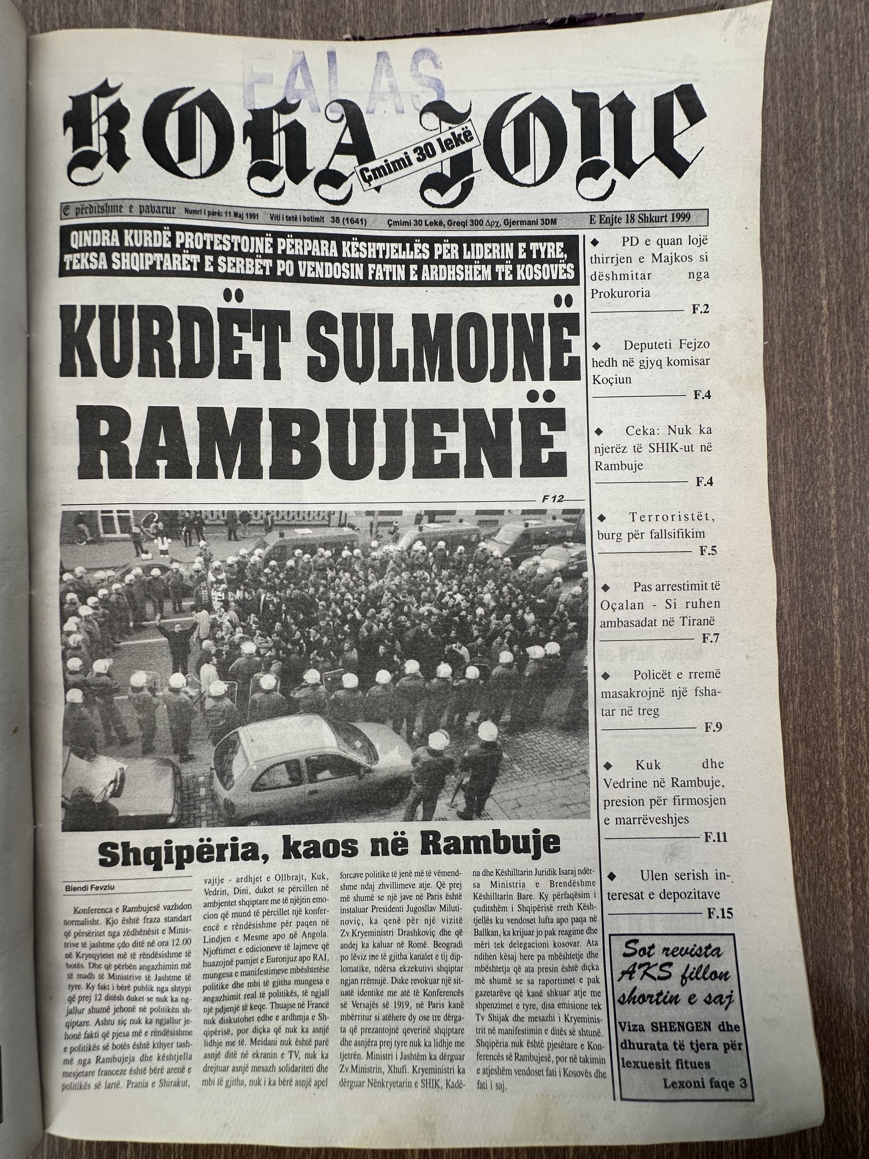 Koha Jonë 1999-02-18