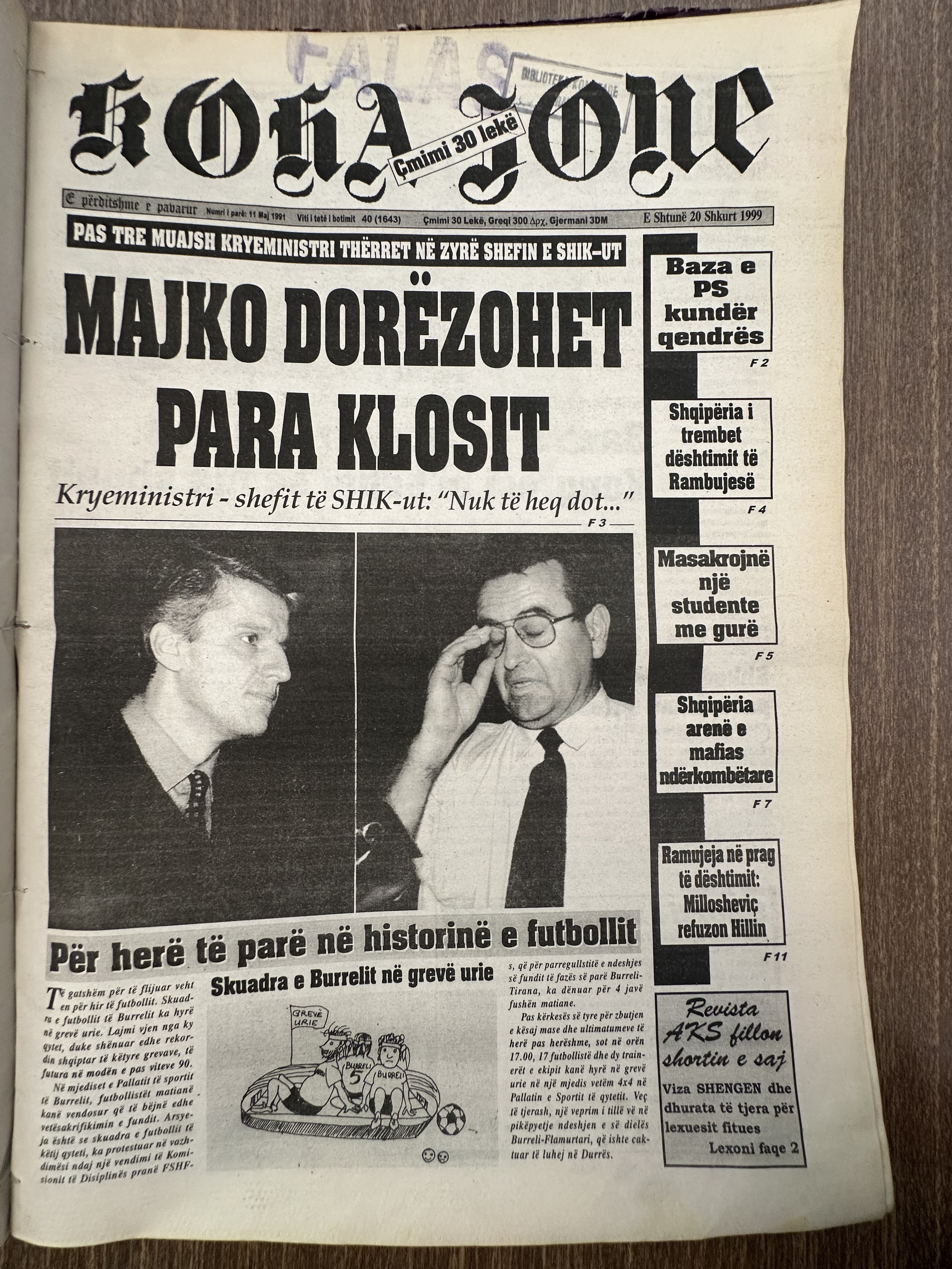 Koha Jonë 1999-02-20