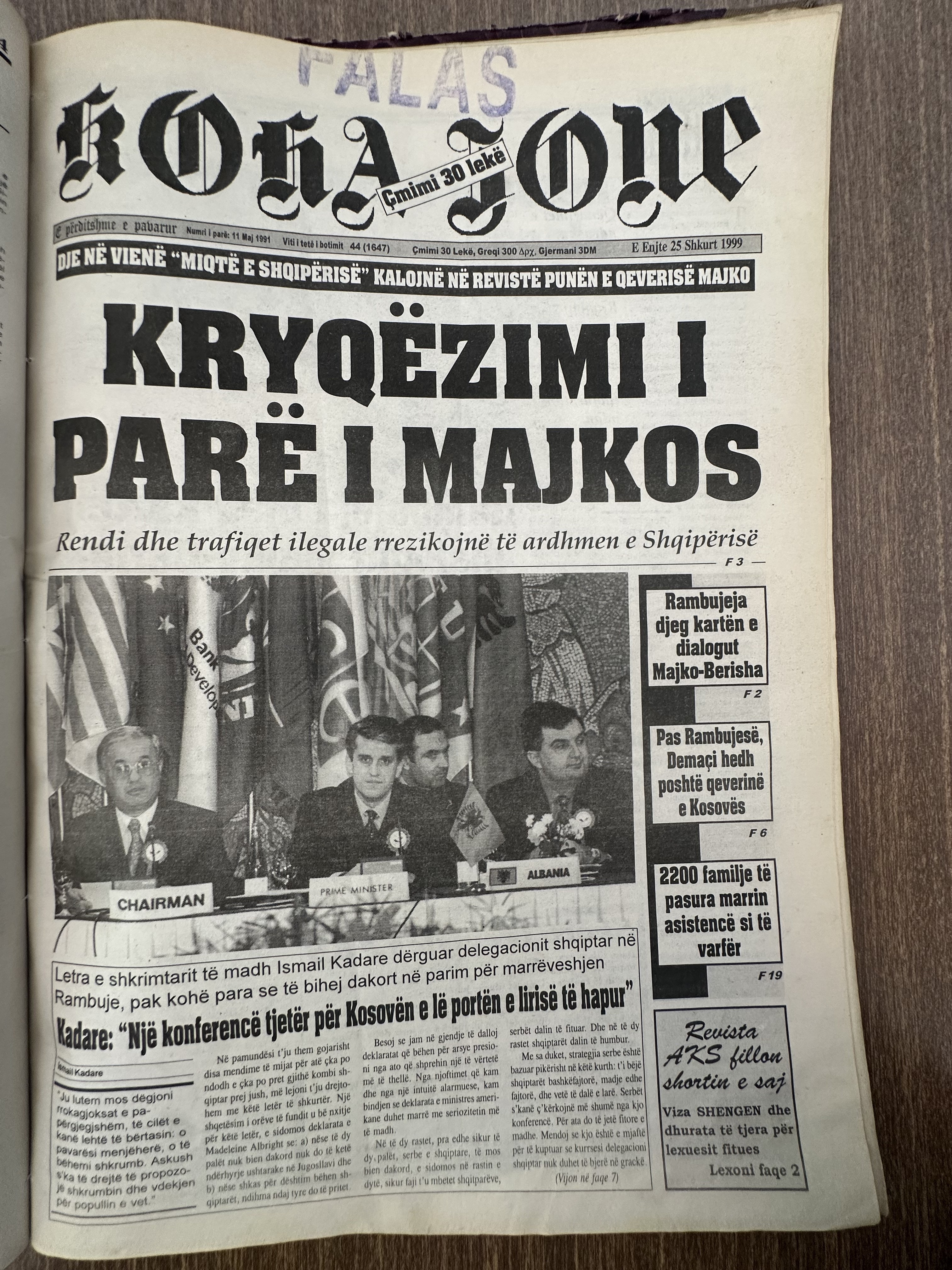 Koha Jonë 1999-02-25