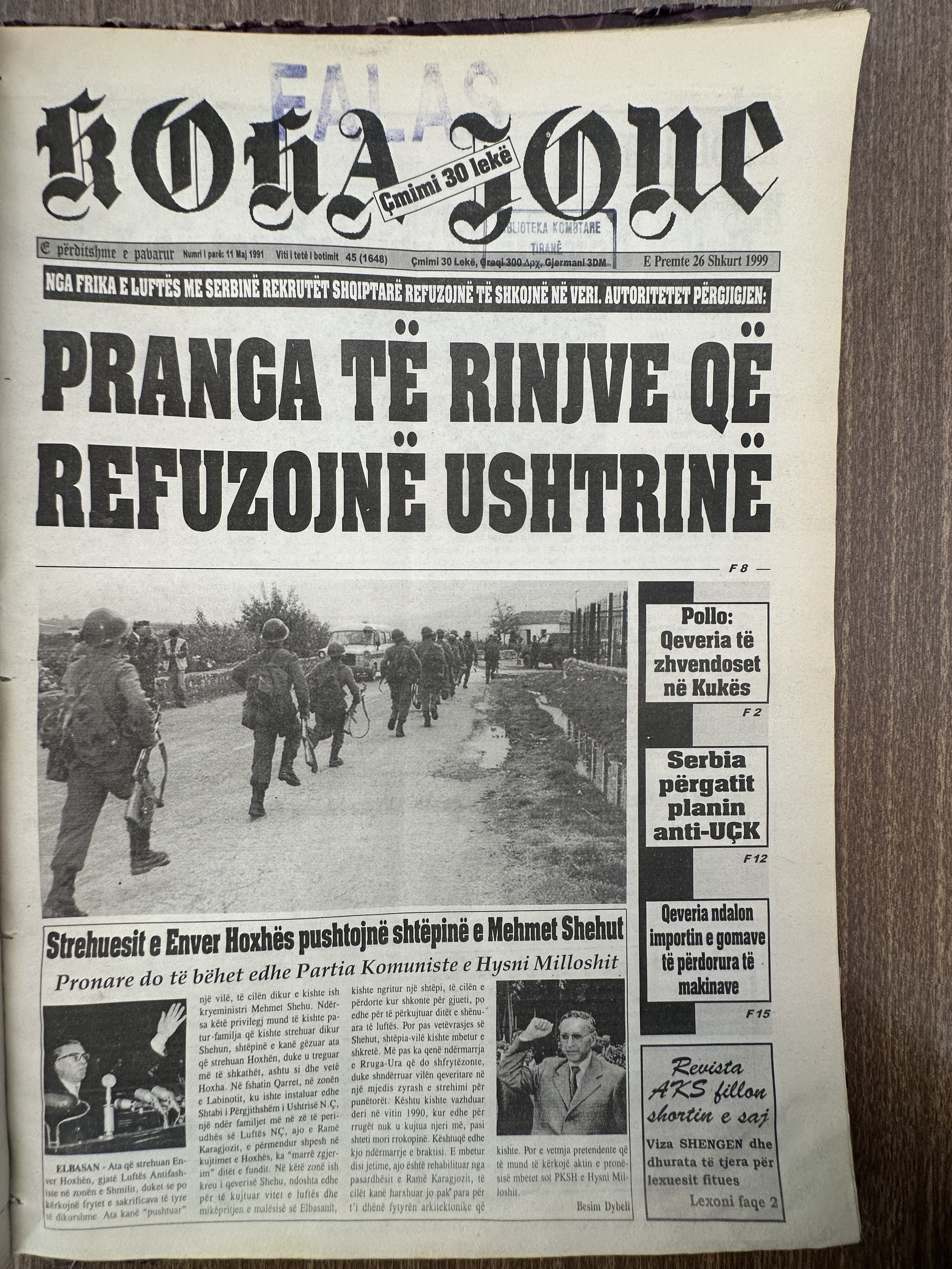 Koha Jonë 1999-02-26