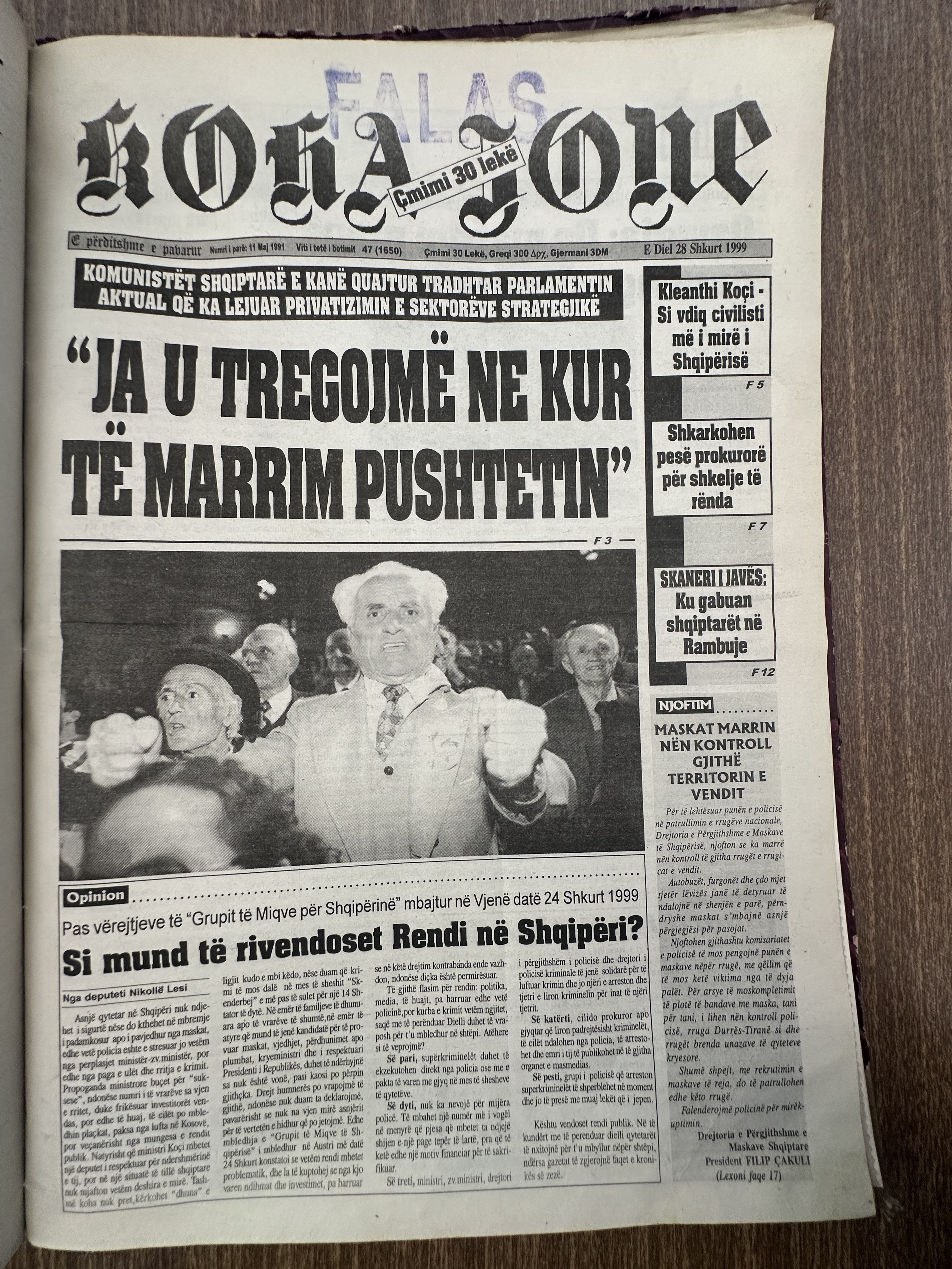 Koha Jonë 1999-02-28