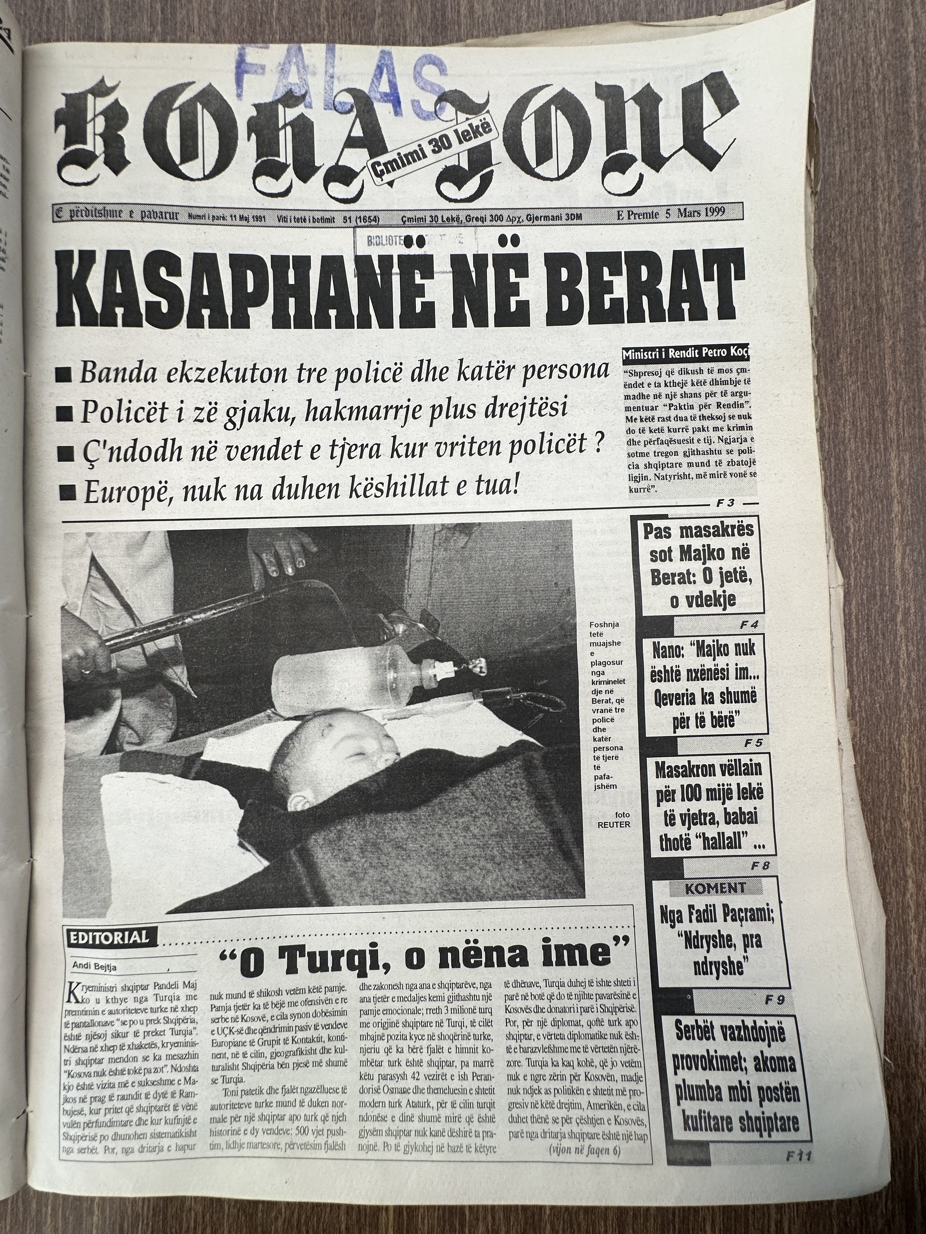 Koha Jonë 1999-03-05