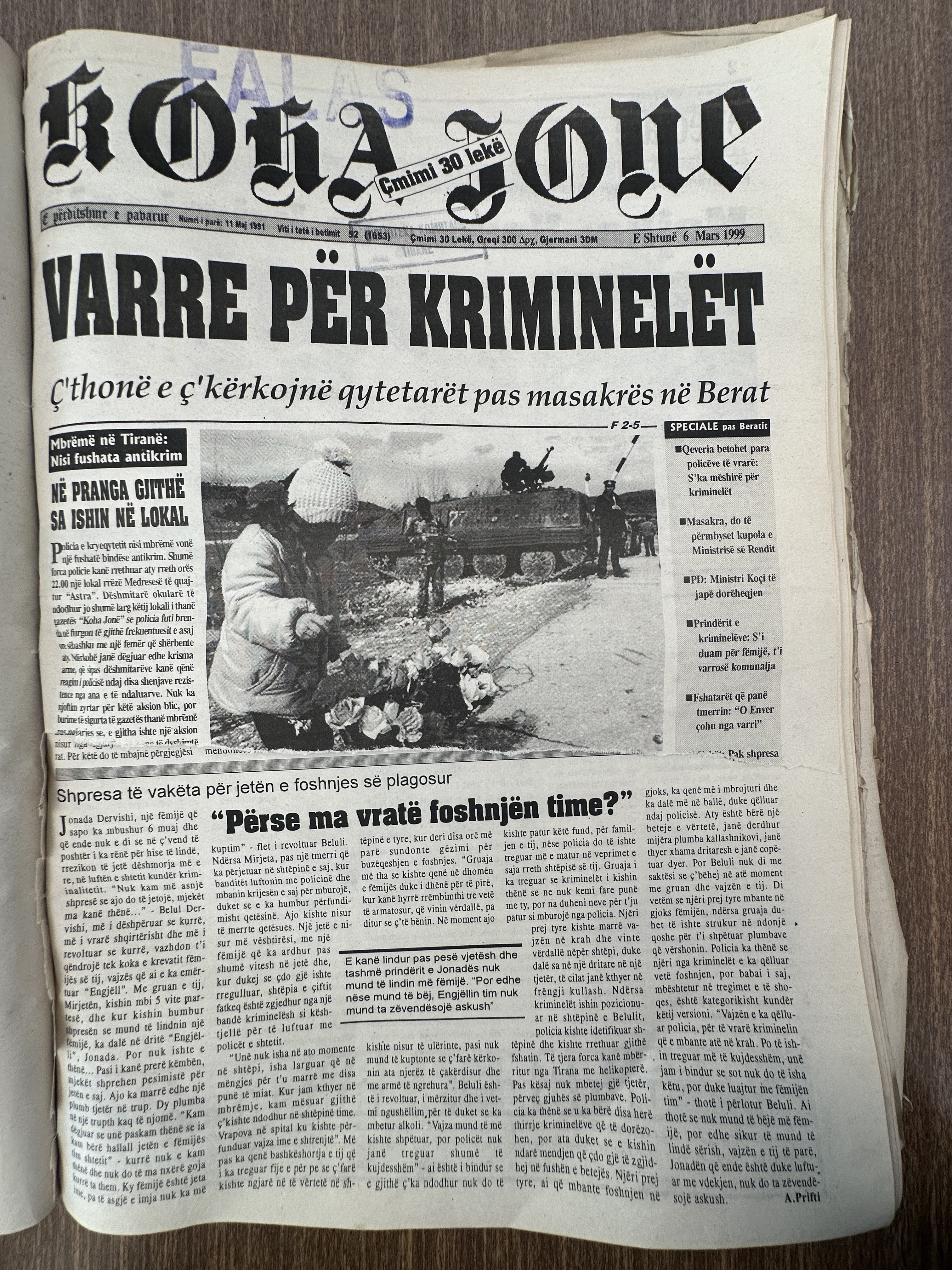 Koha Jonë 1999-03-06