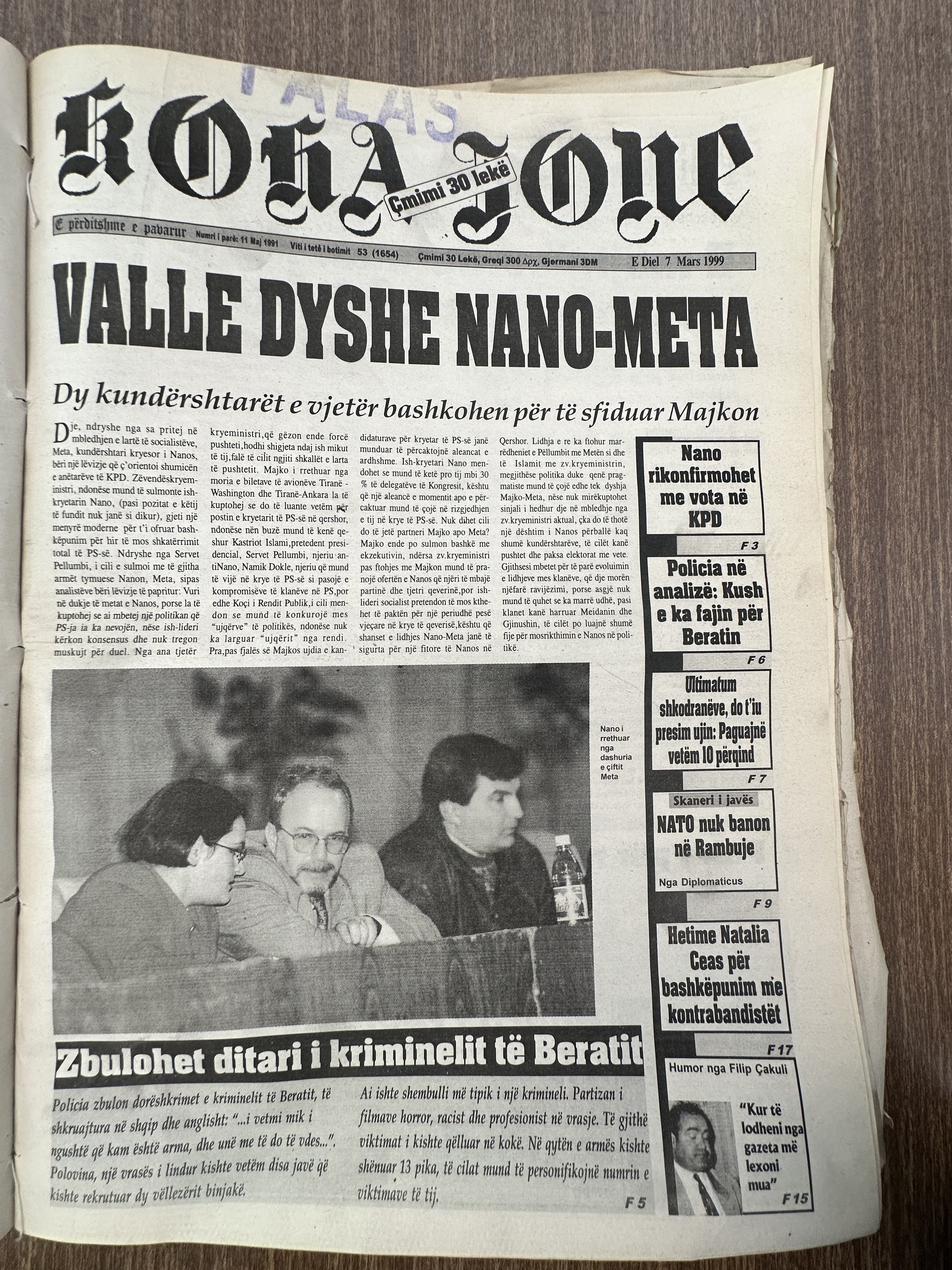Koha Jonë 1999-03-07
