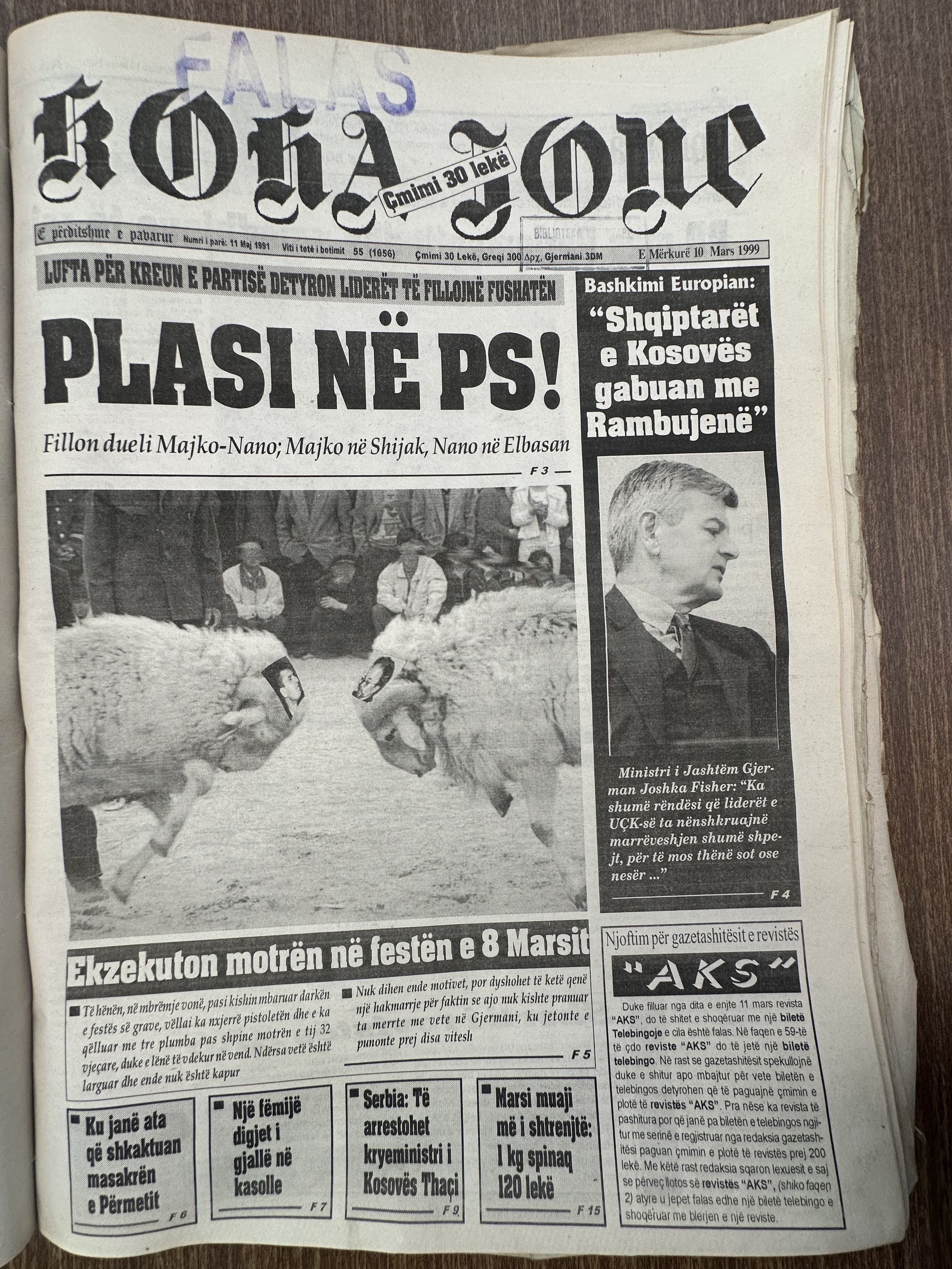 Koha Jonë 1999-03-10