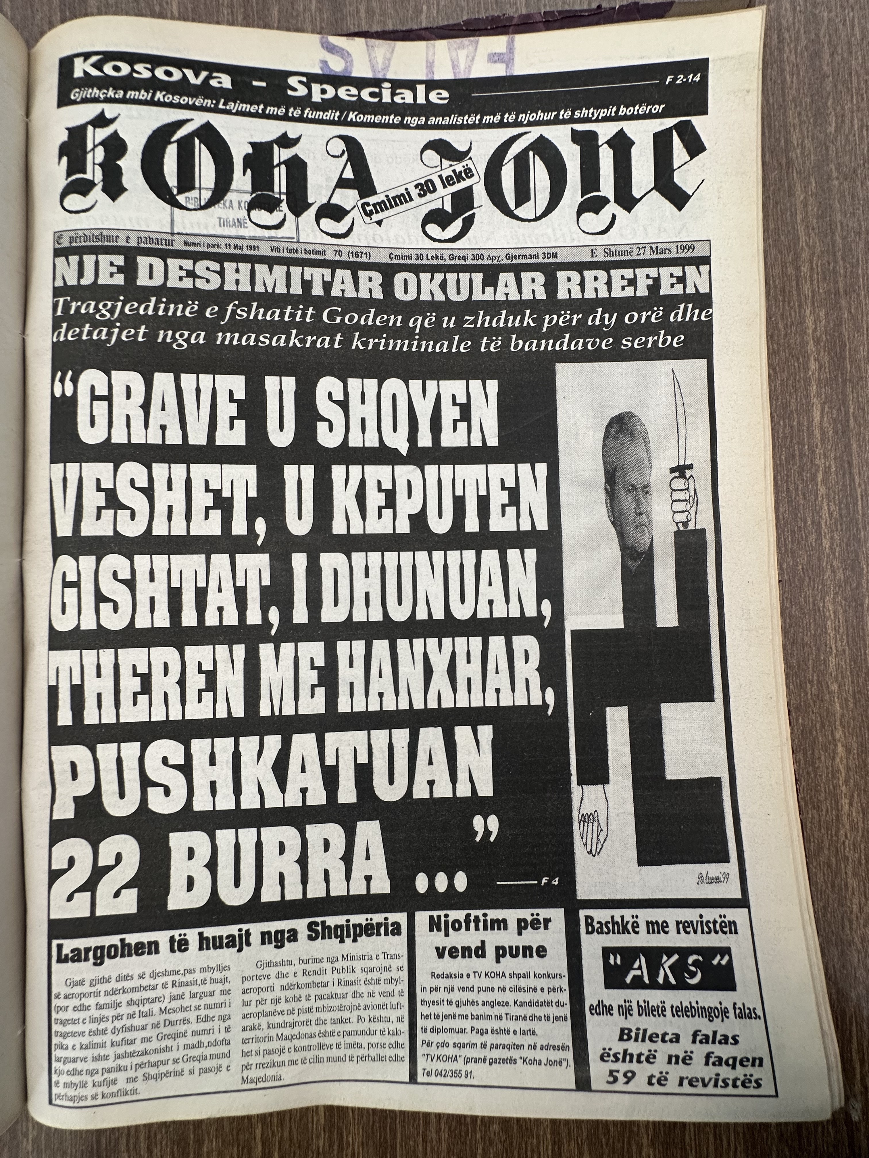 Koha Jonë 1999-03-27