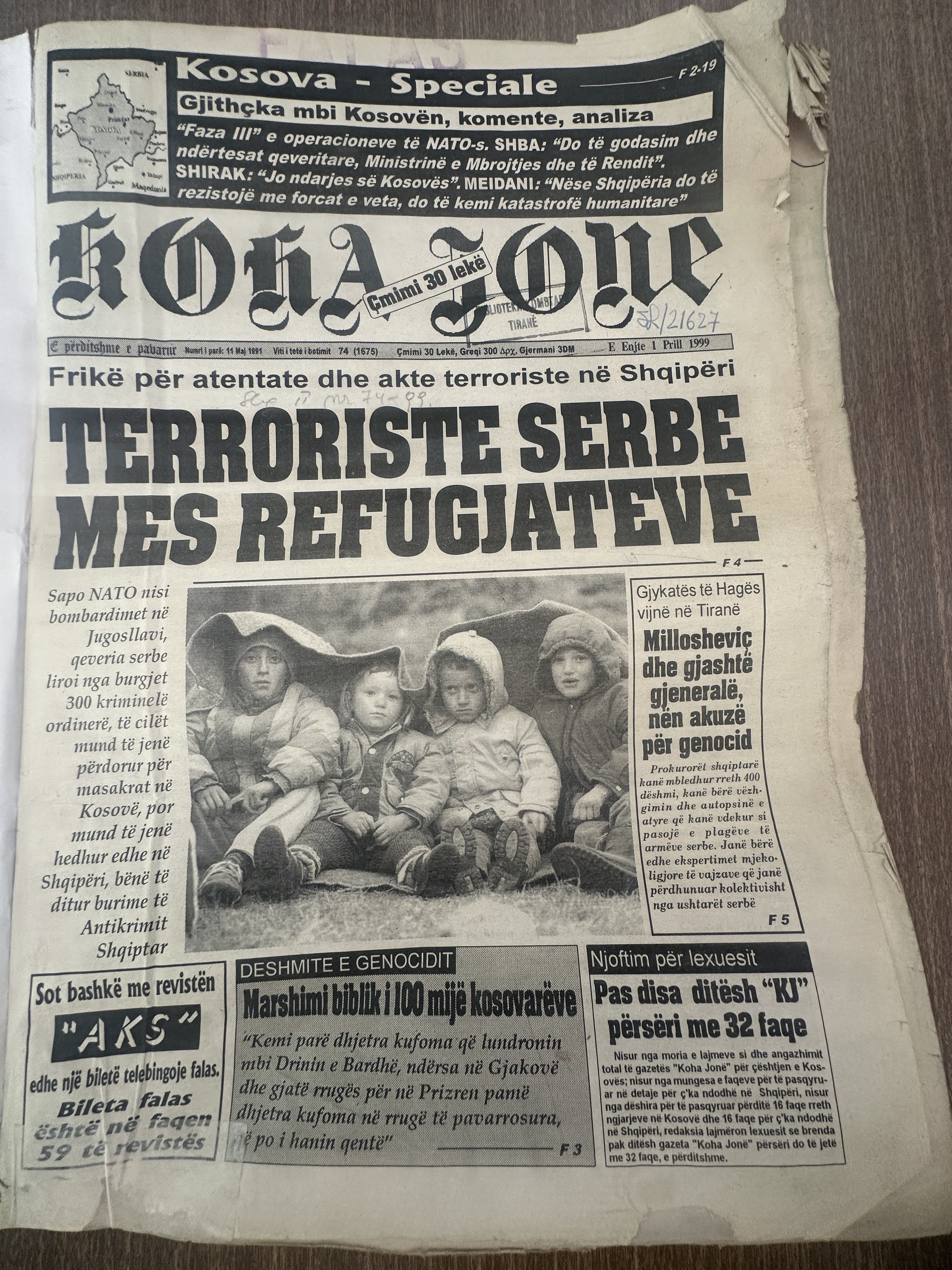 Koha Jonë 1999-04-01