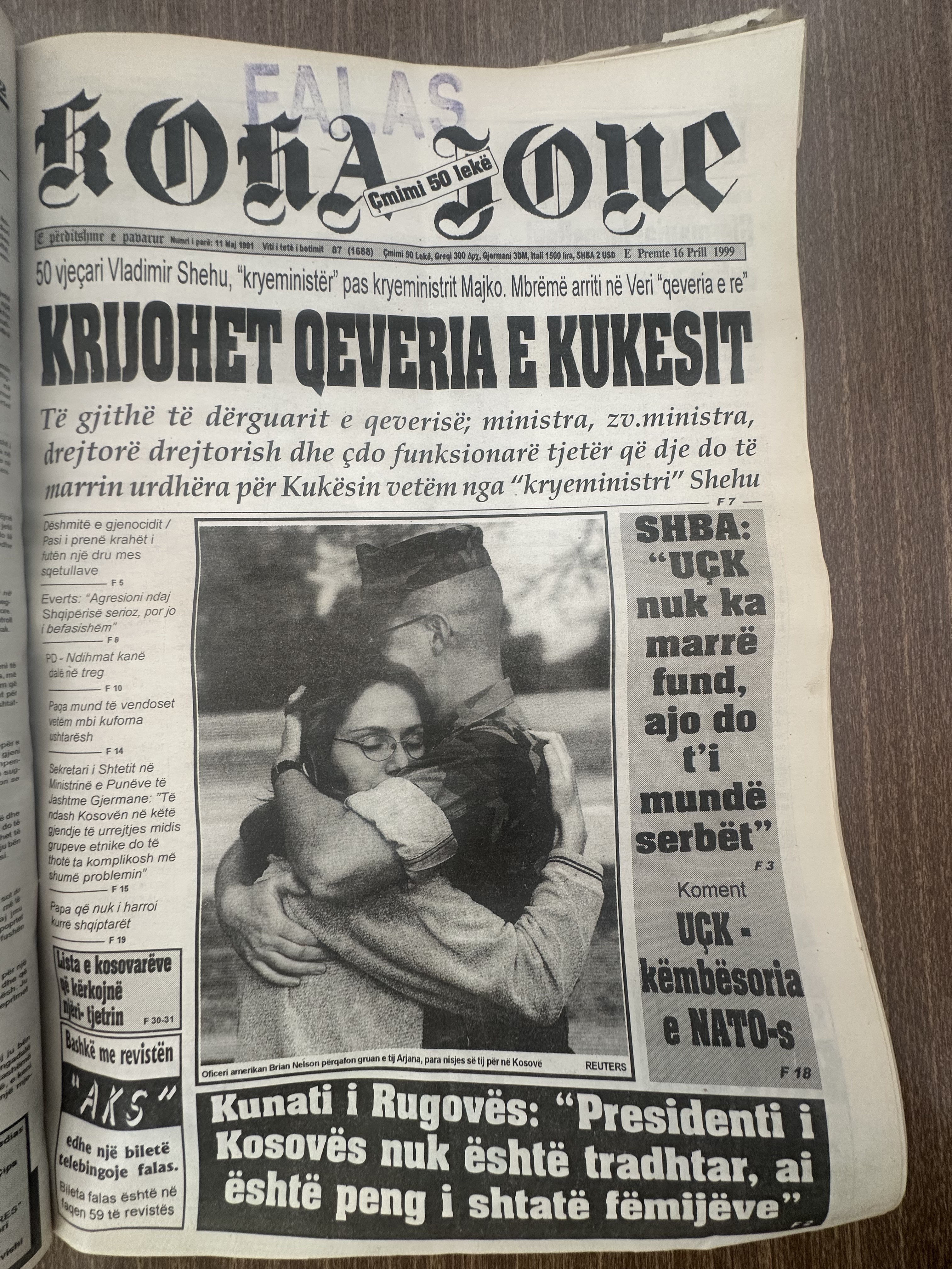Koha Jonë 1999-04-16