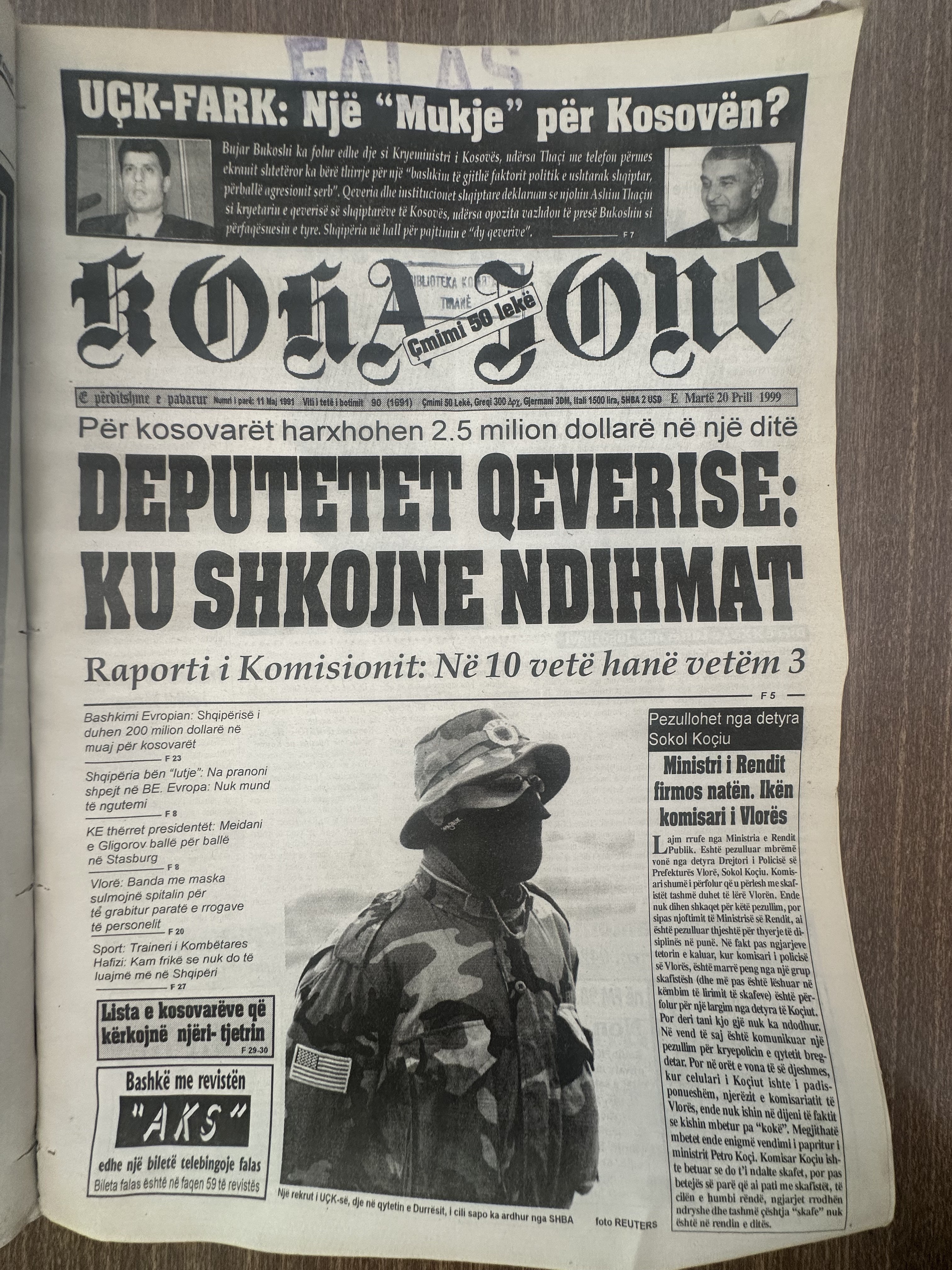 Koha Jonë 1999-04-20