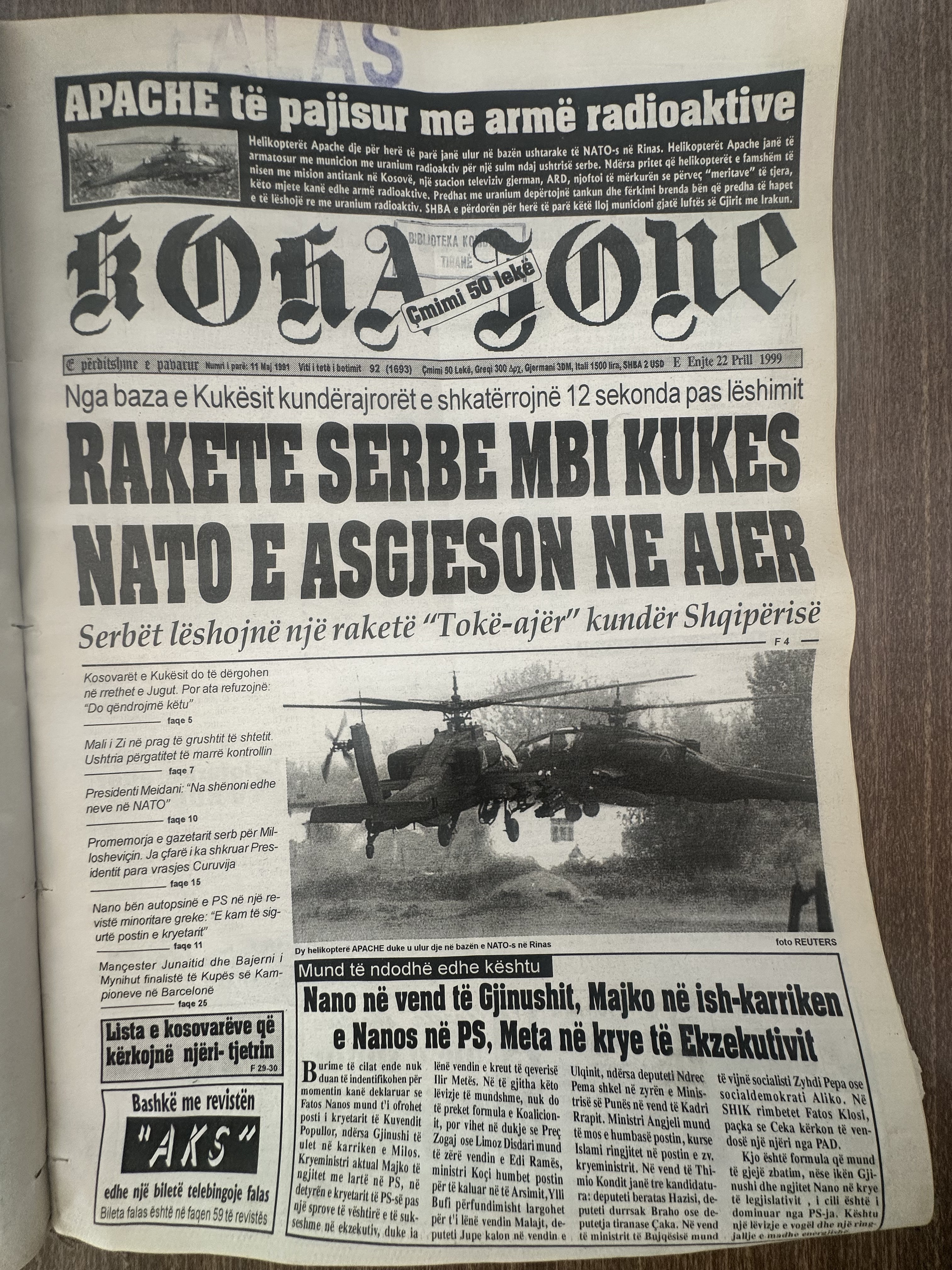 Koha Jonë 1999-04-22