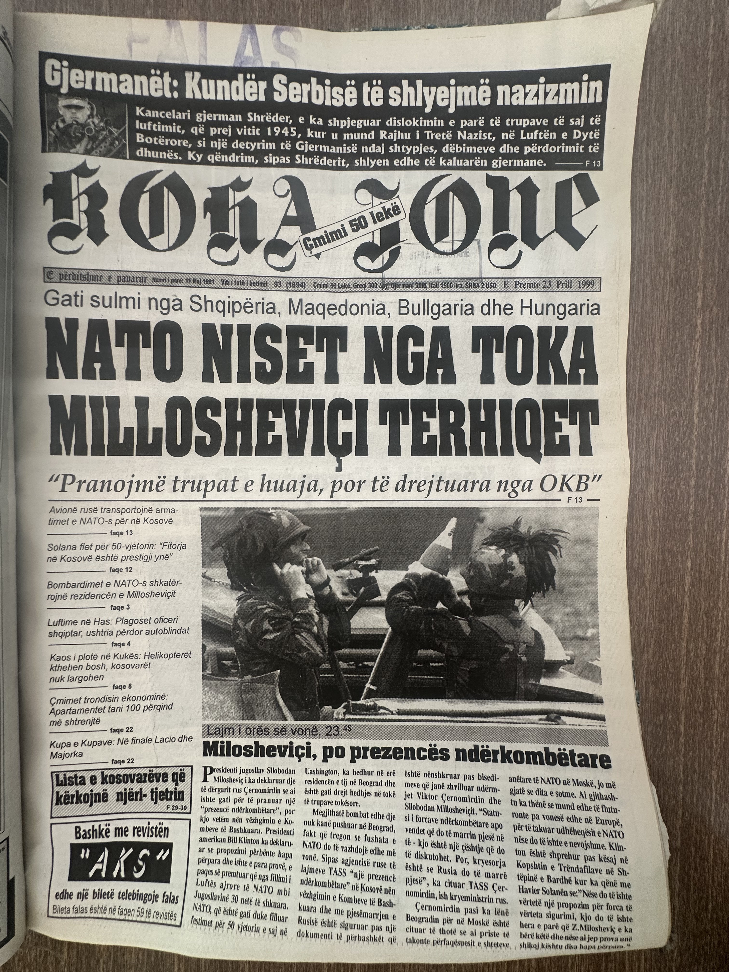 Koha Jonë 1999-04-23