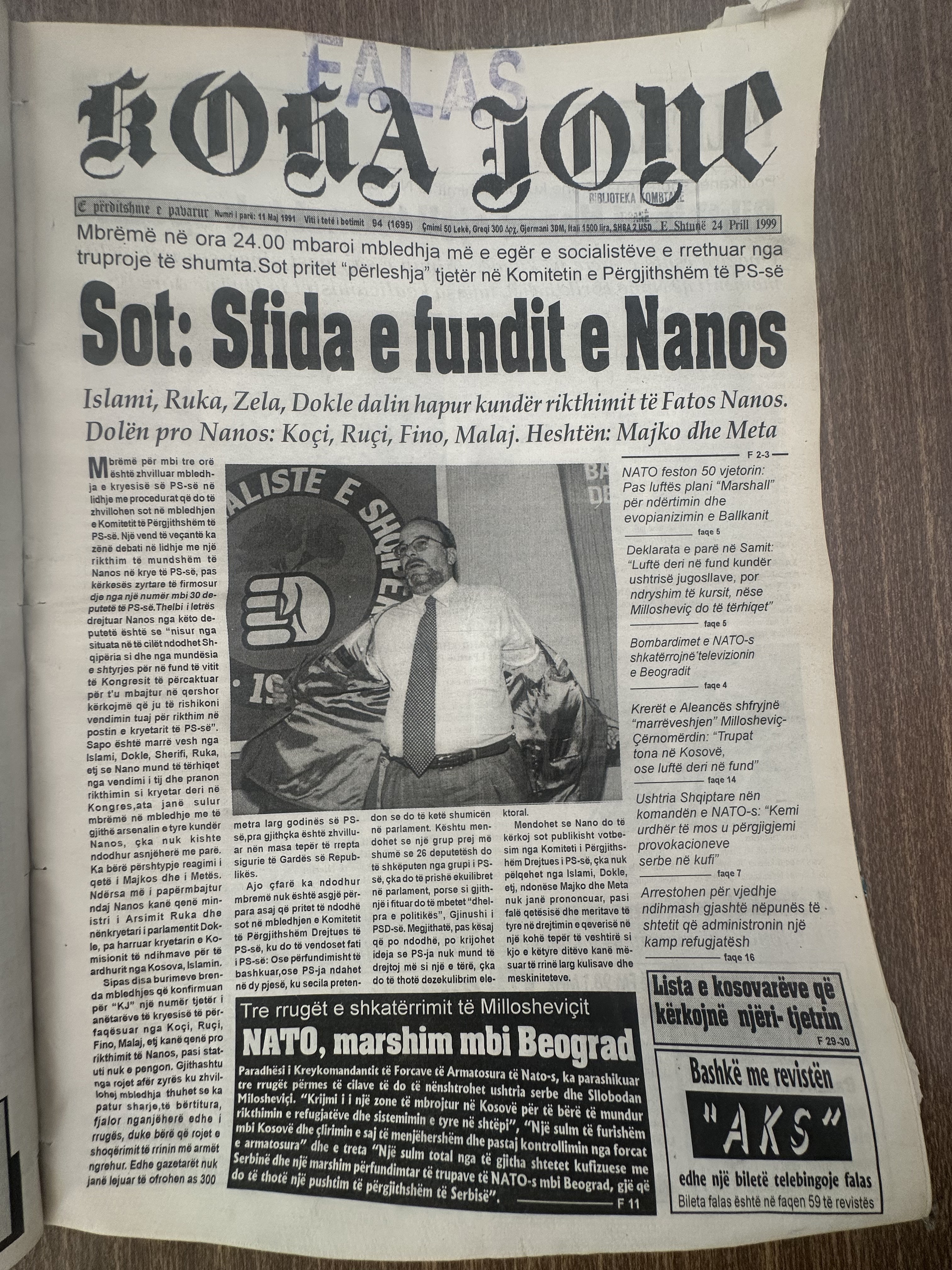 Koha Jonë 1999-04-24
