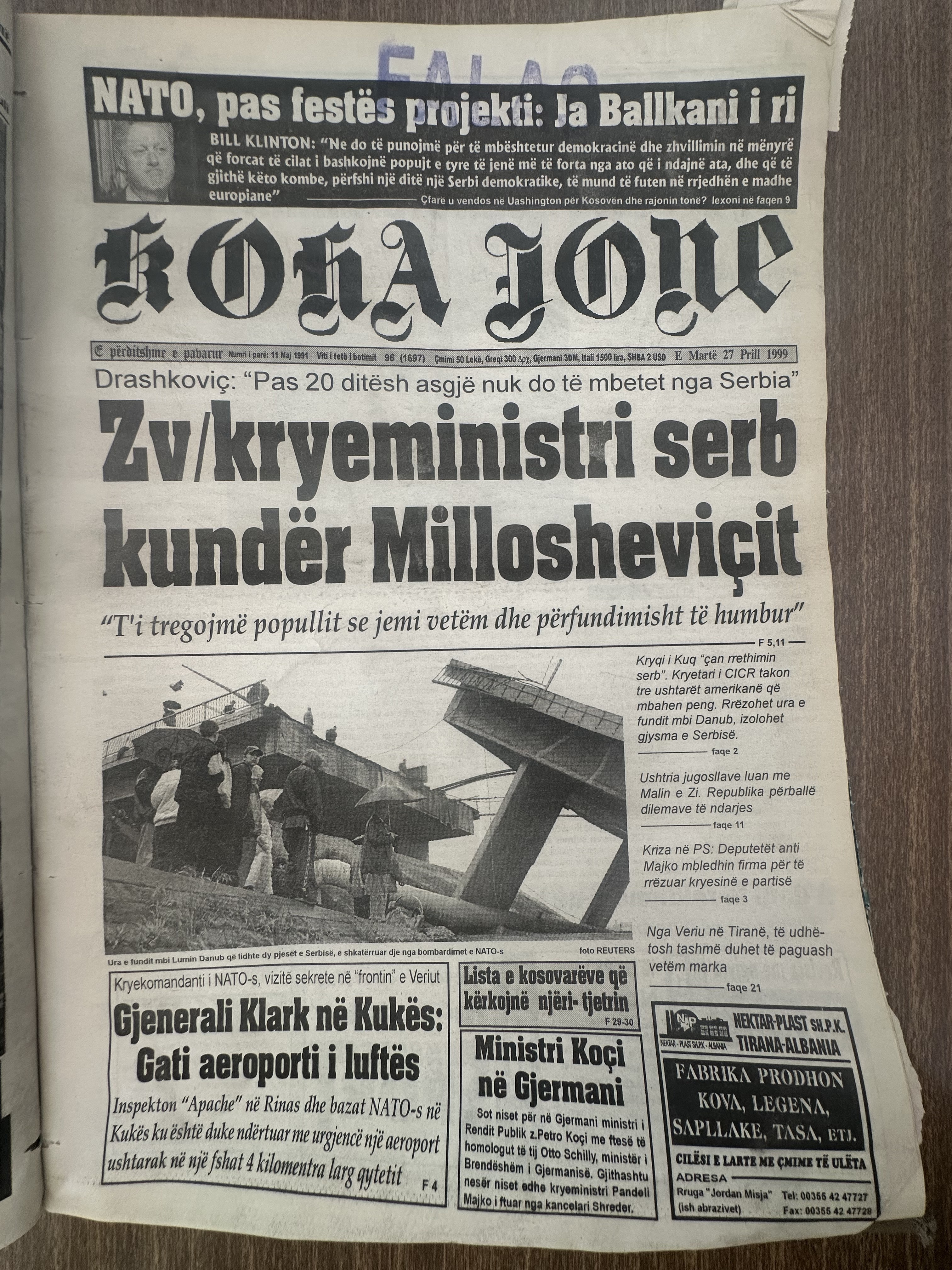 Koha Jonë 1999-04-27