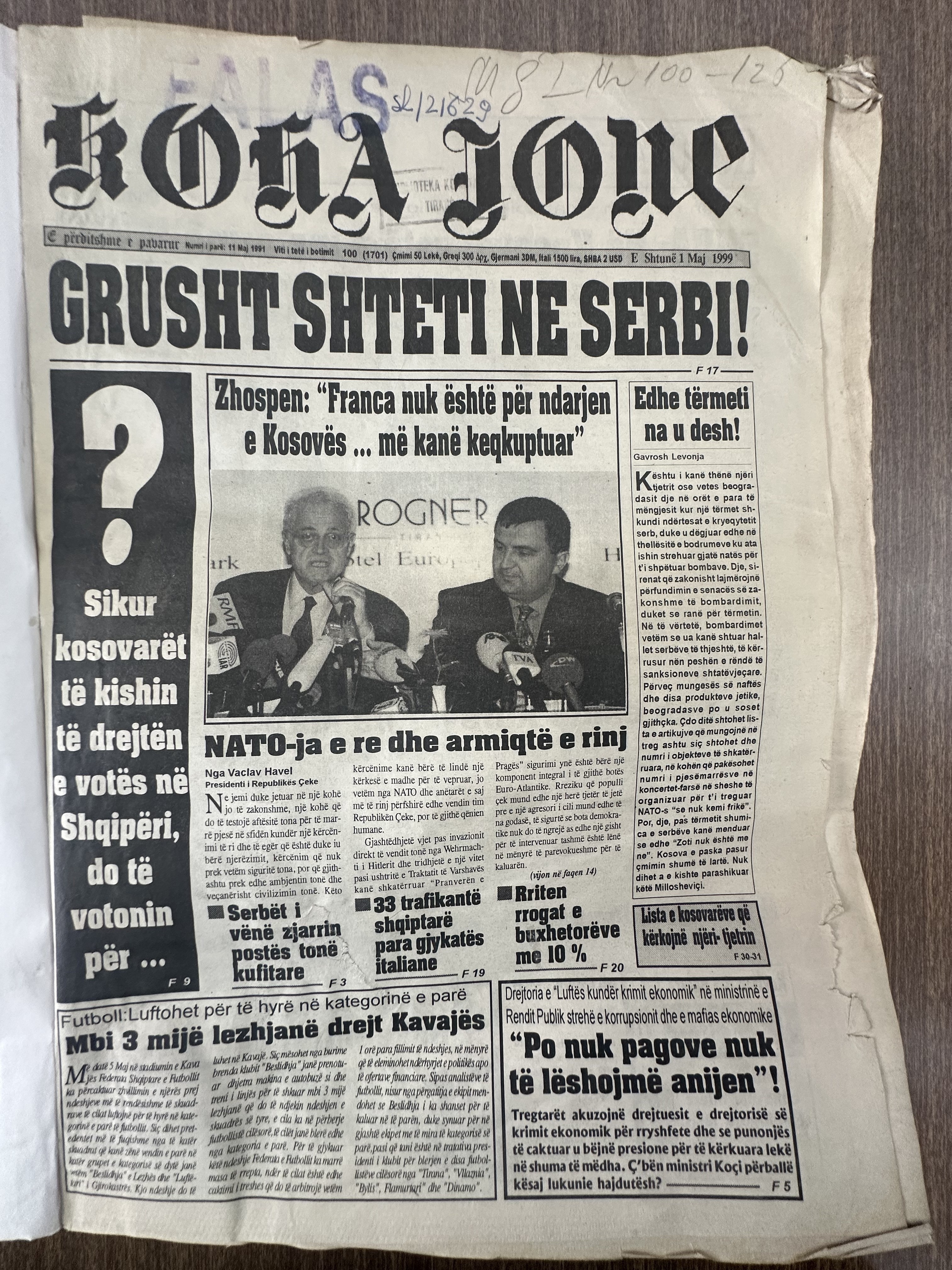 Koha Jonë 1999-05-01