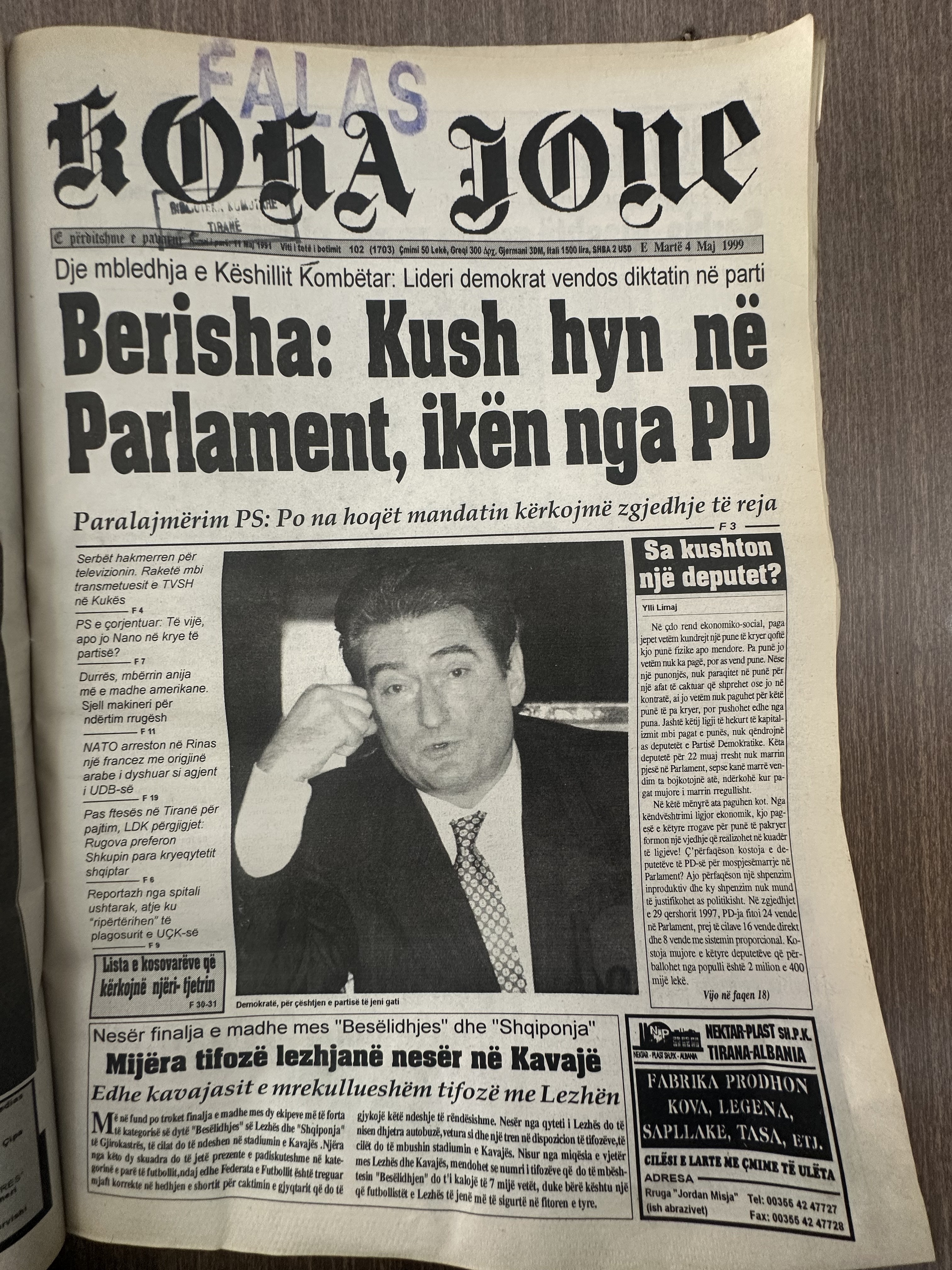 Koha Jonë 1999-05-04